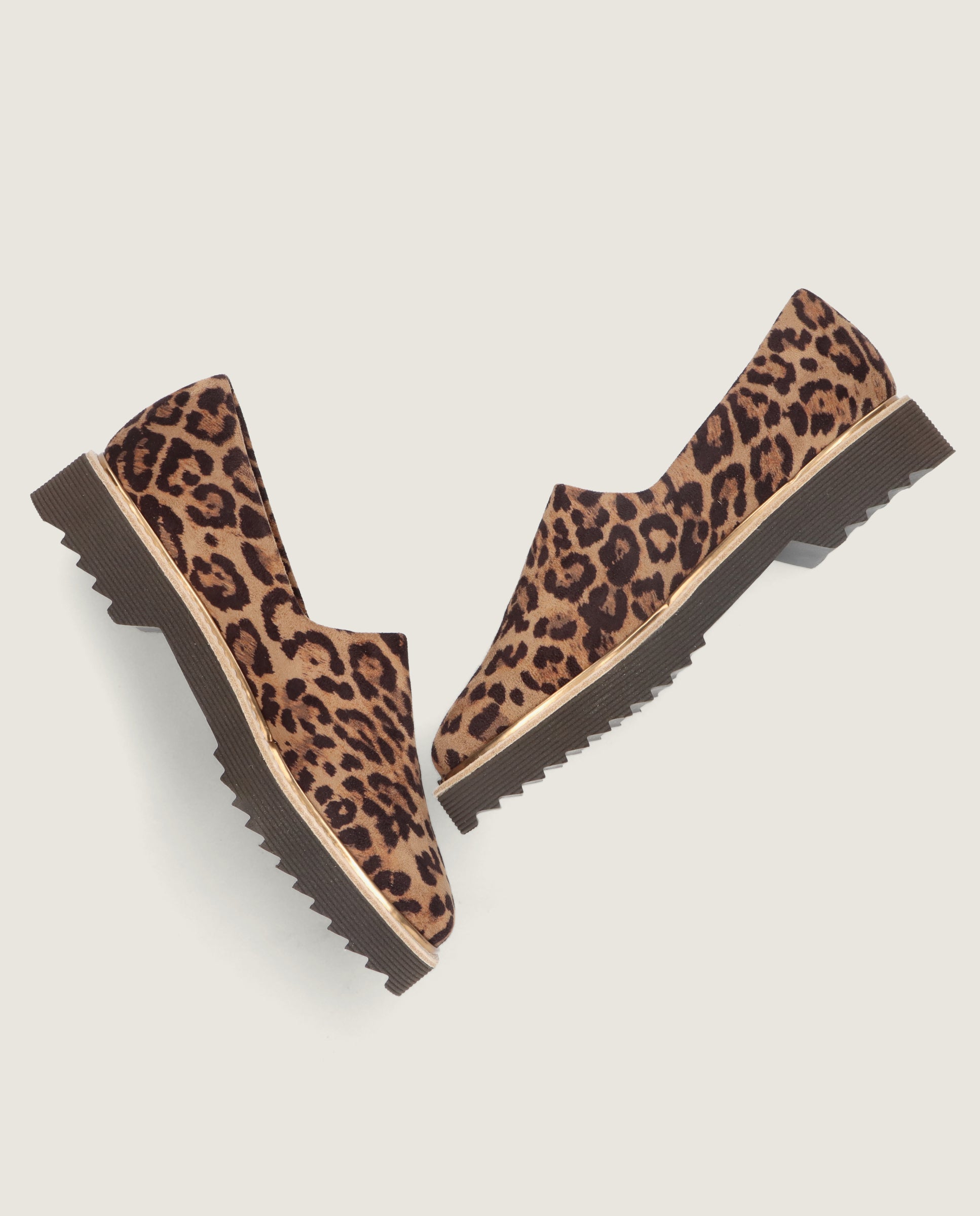 Loafers Charlize Beiges Tejidos