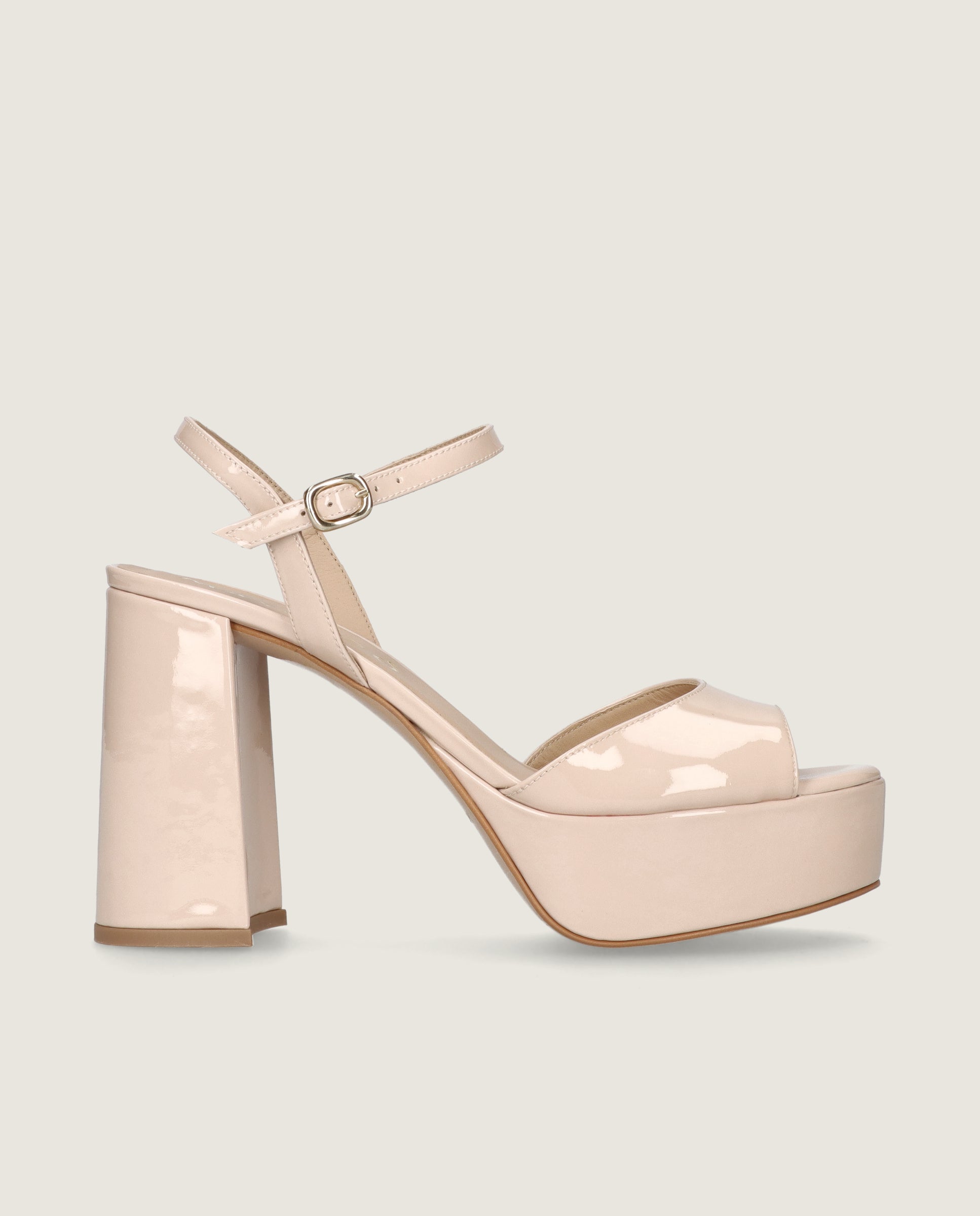 Sandalias Ruth Rosas Charol