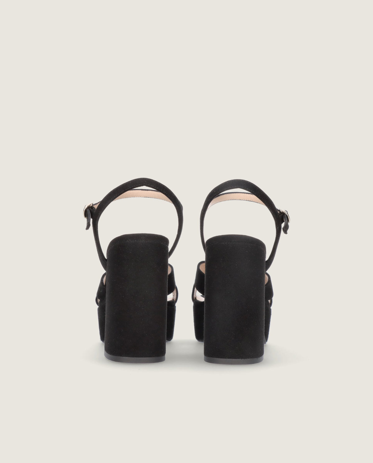 Ruth Sandalen Schwarz Wildleder