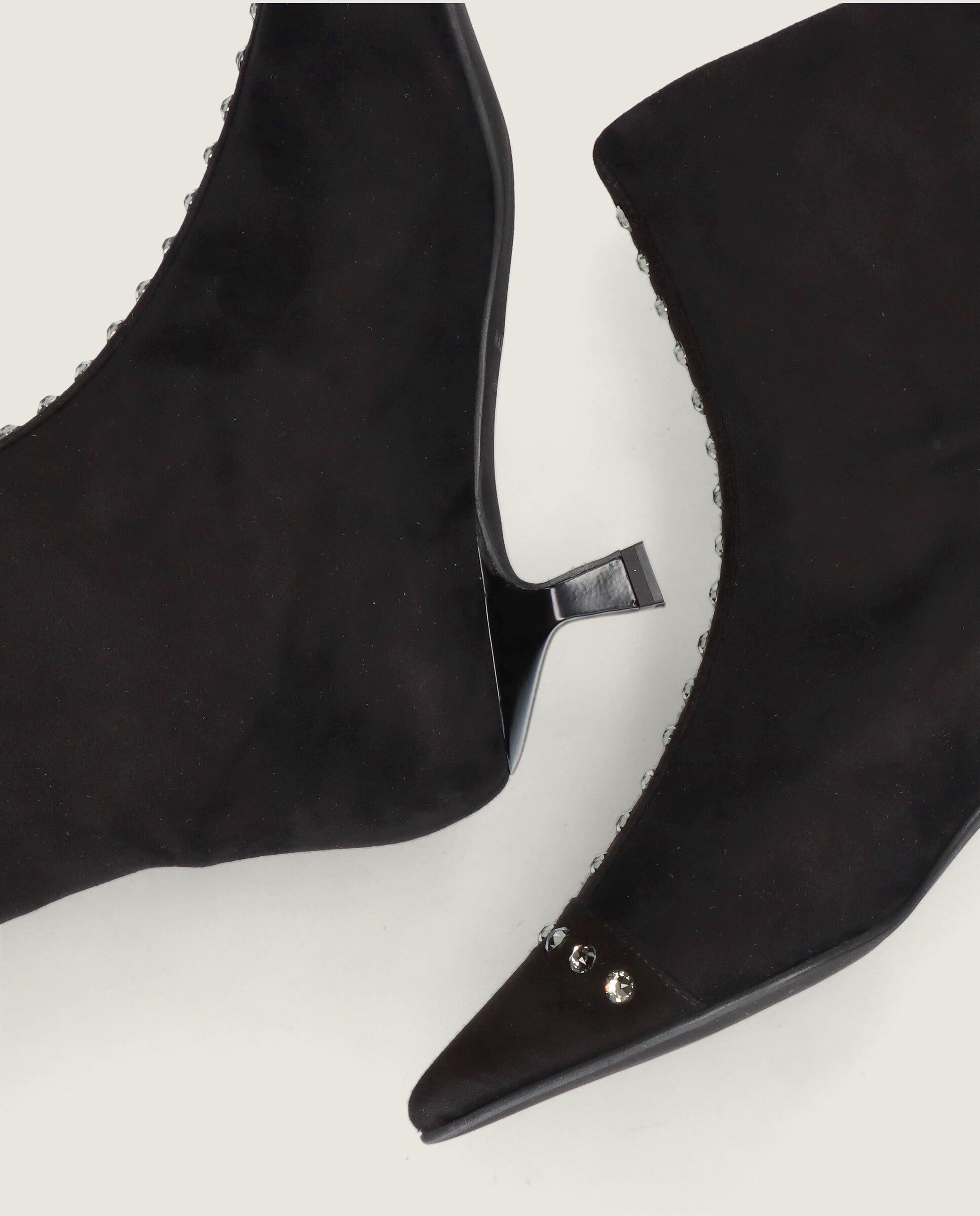 Botines Harriet Negros Tejidos