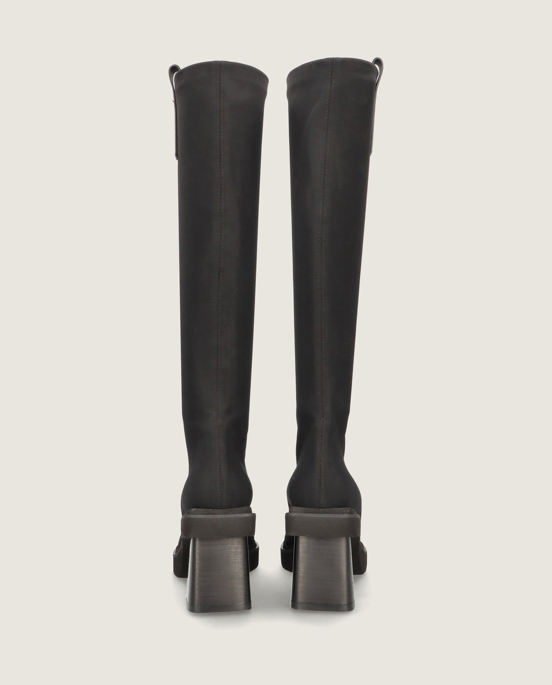 Botas Sandra Negros Tejidos