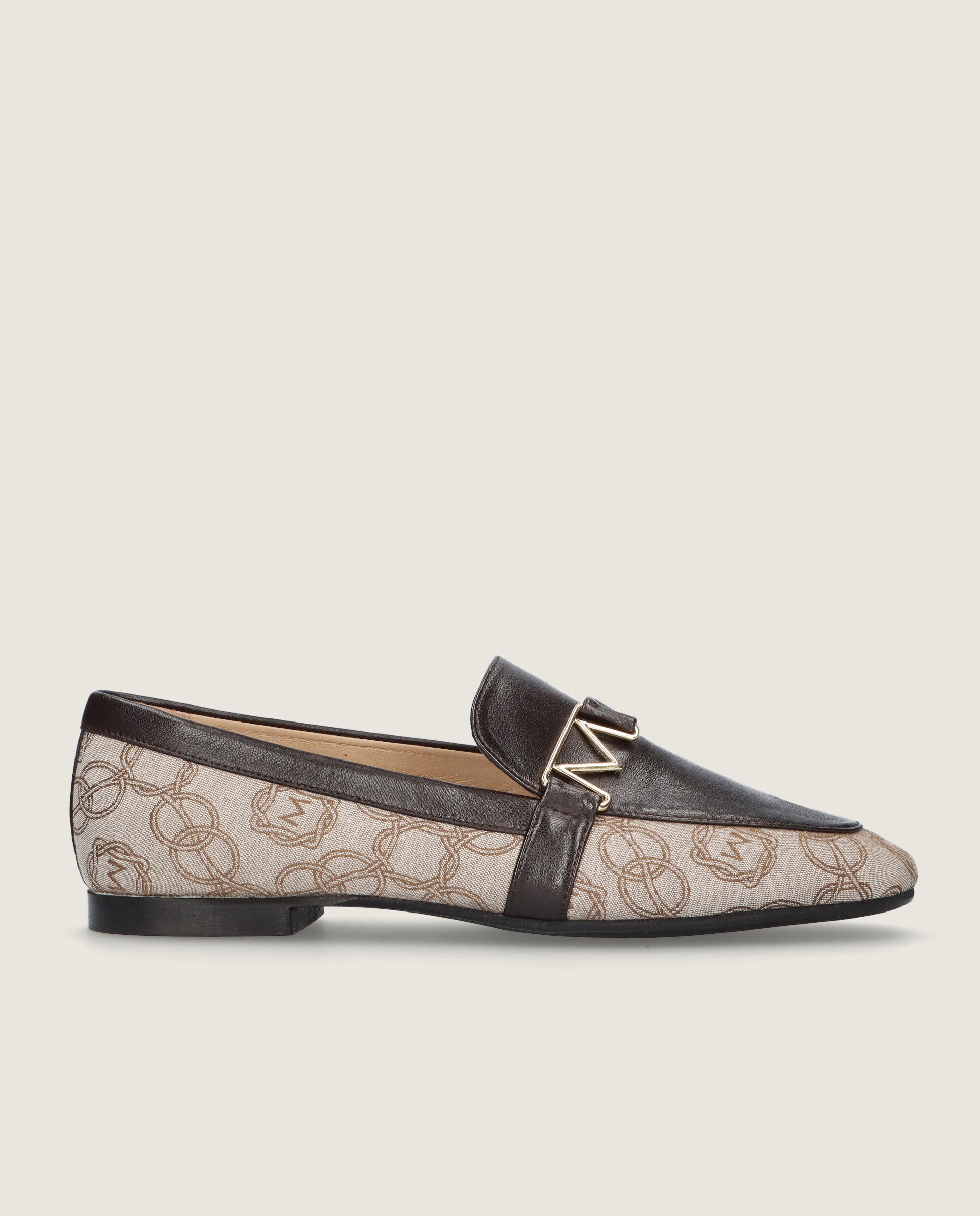 Loafers Fede Marrones Tejidos