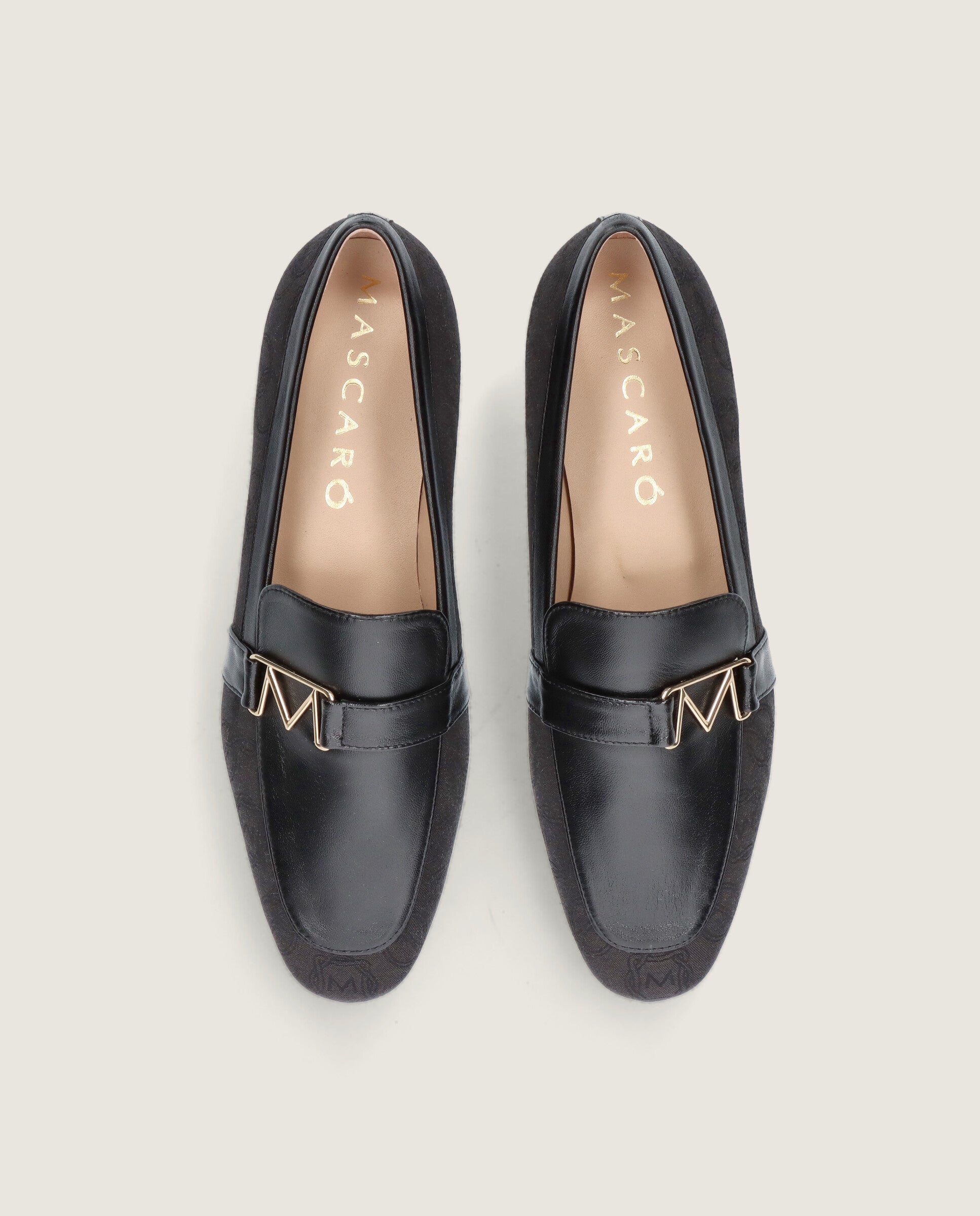 Loafers Fede Negros Tejidos