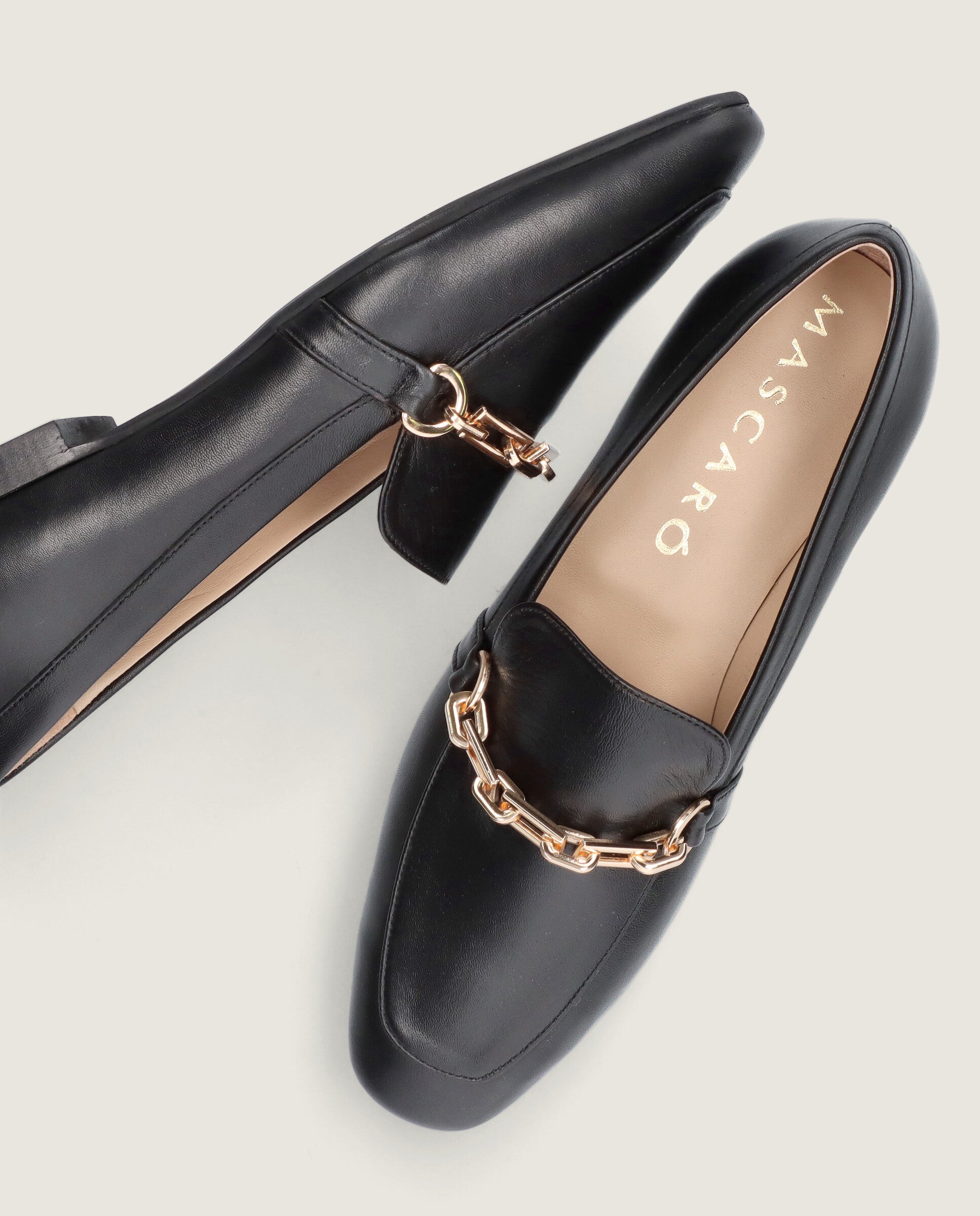 Loafers Fede Negros Piel