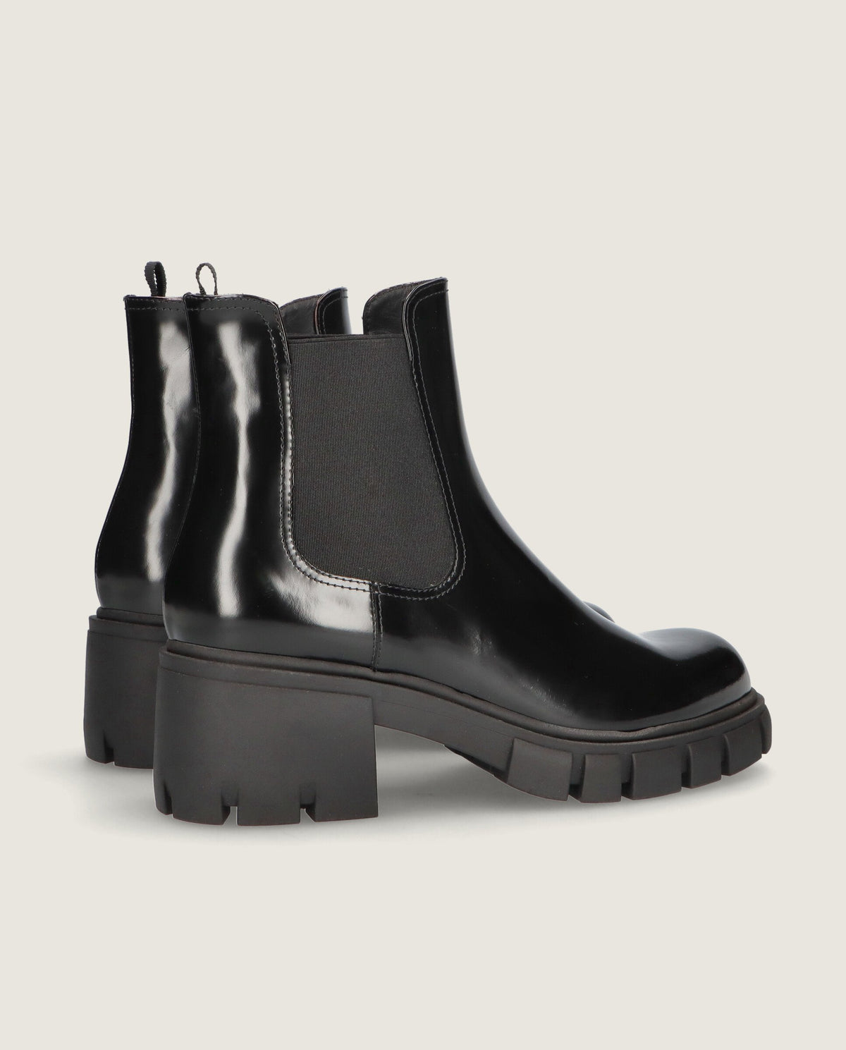 Botines June Negros Piel