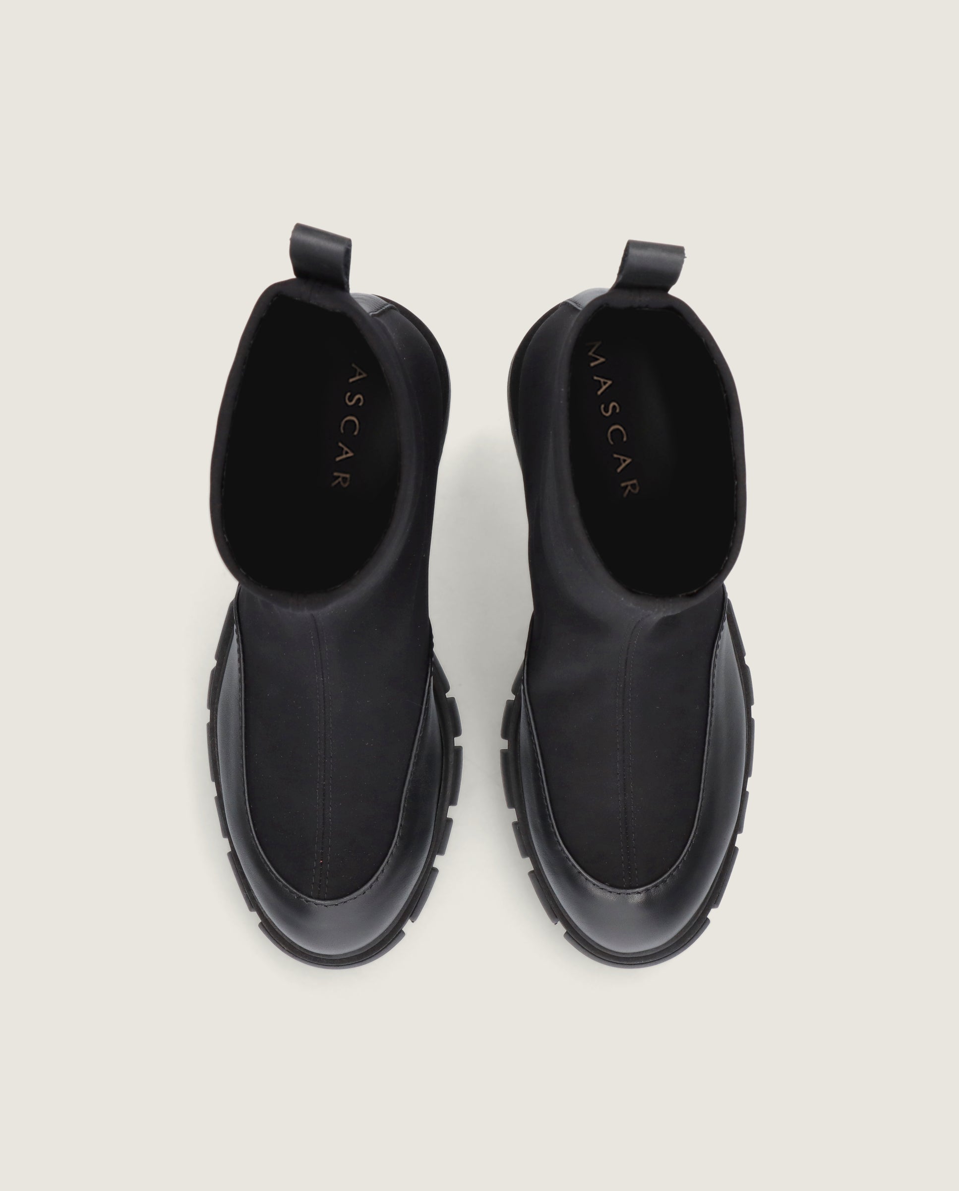 Botines June Negros Tejidos