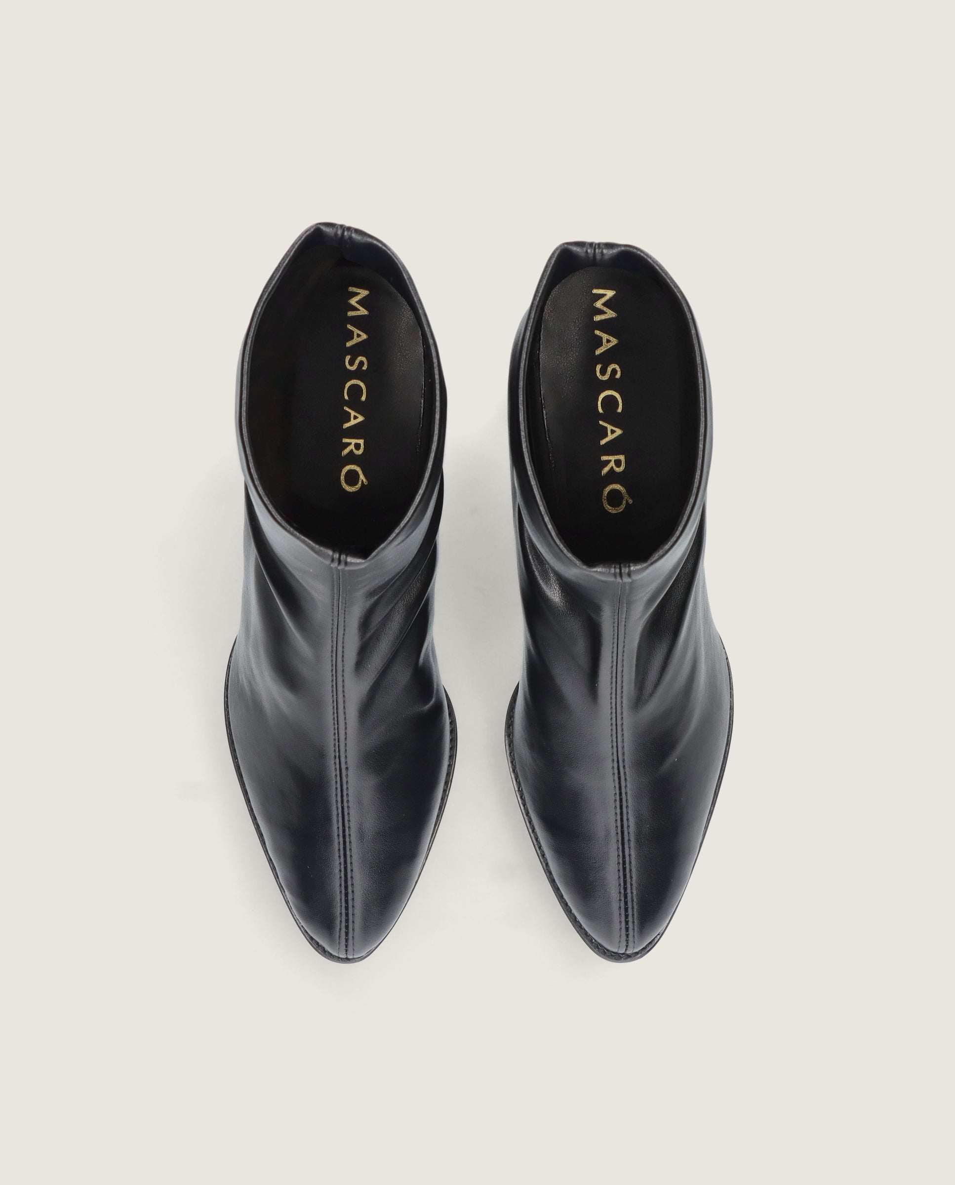 Botines Julie Negros Tejidos