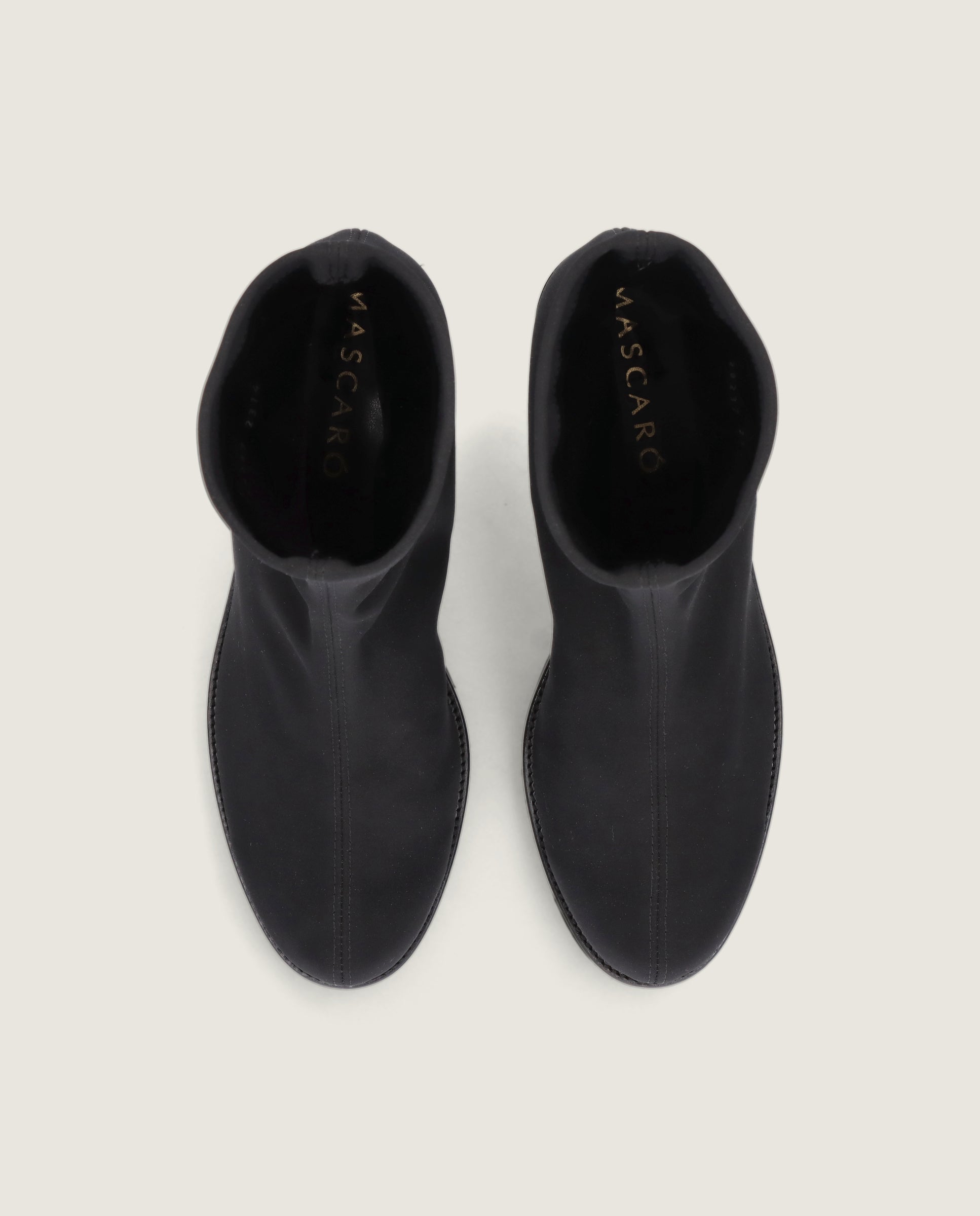 Botines Claudette Negros Tejidos