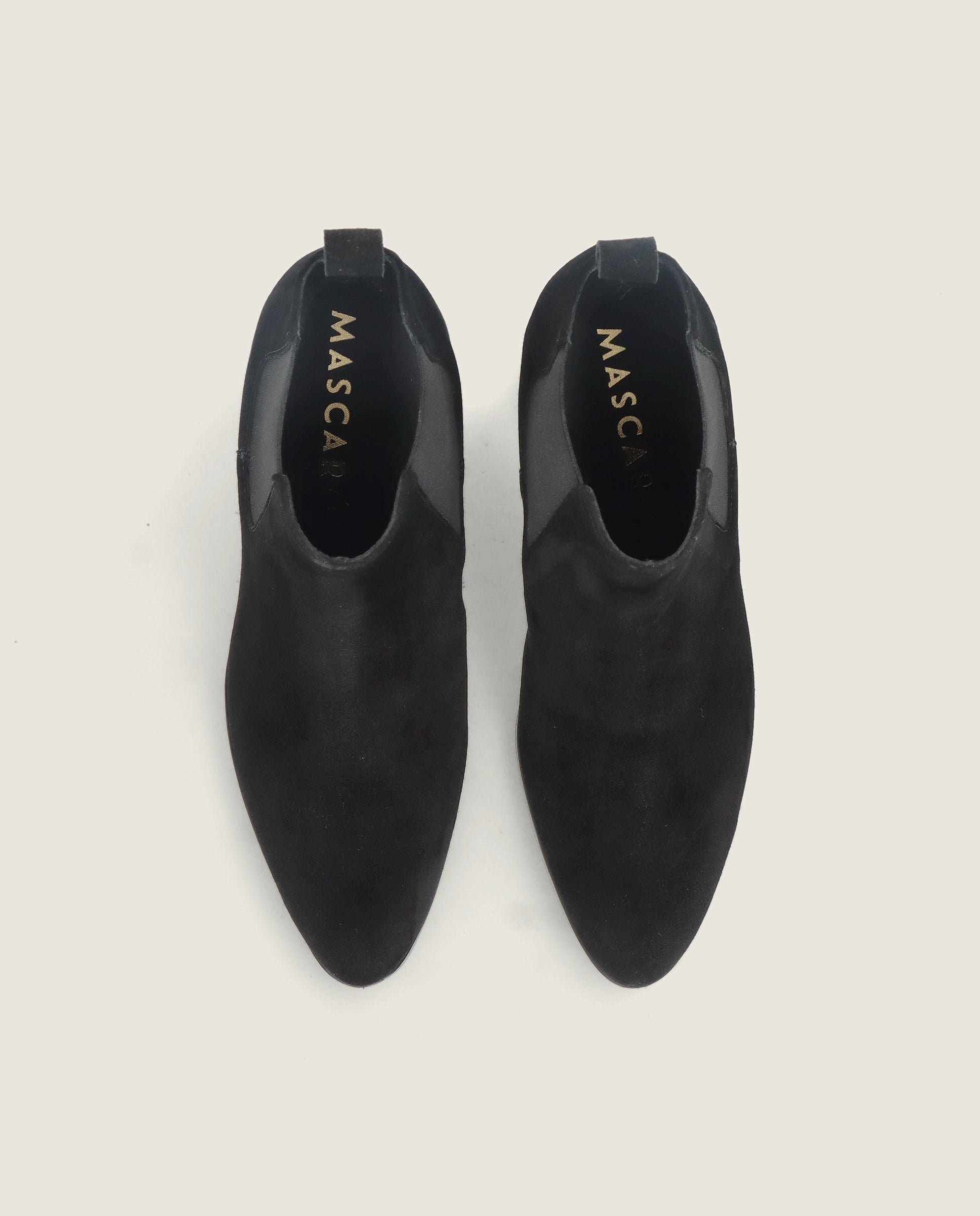 Botines Sharon Negros Ante