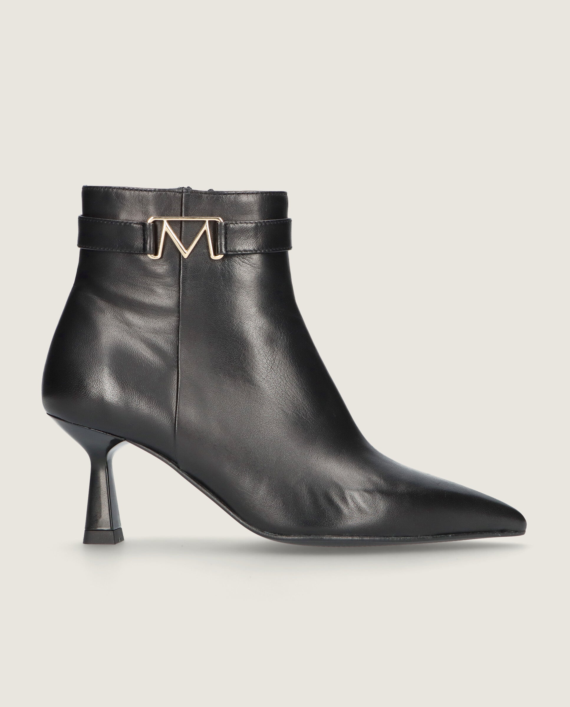 Botines Aretha Negros Piel