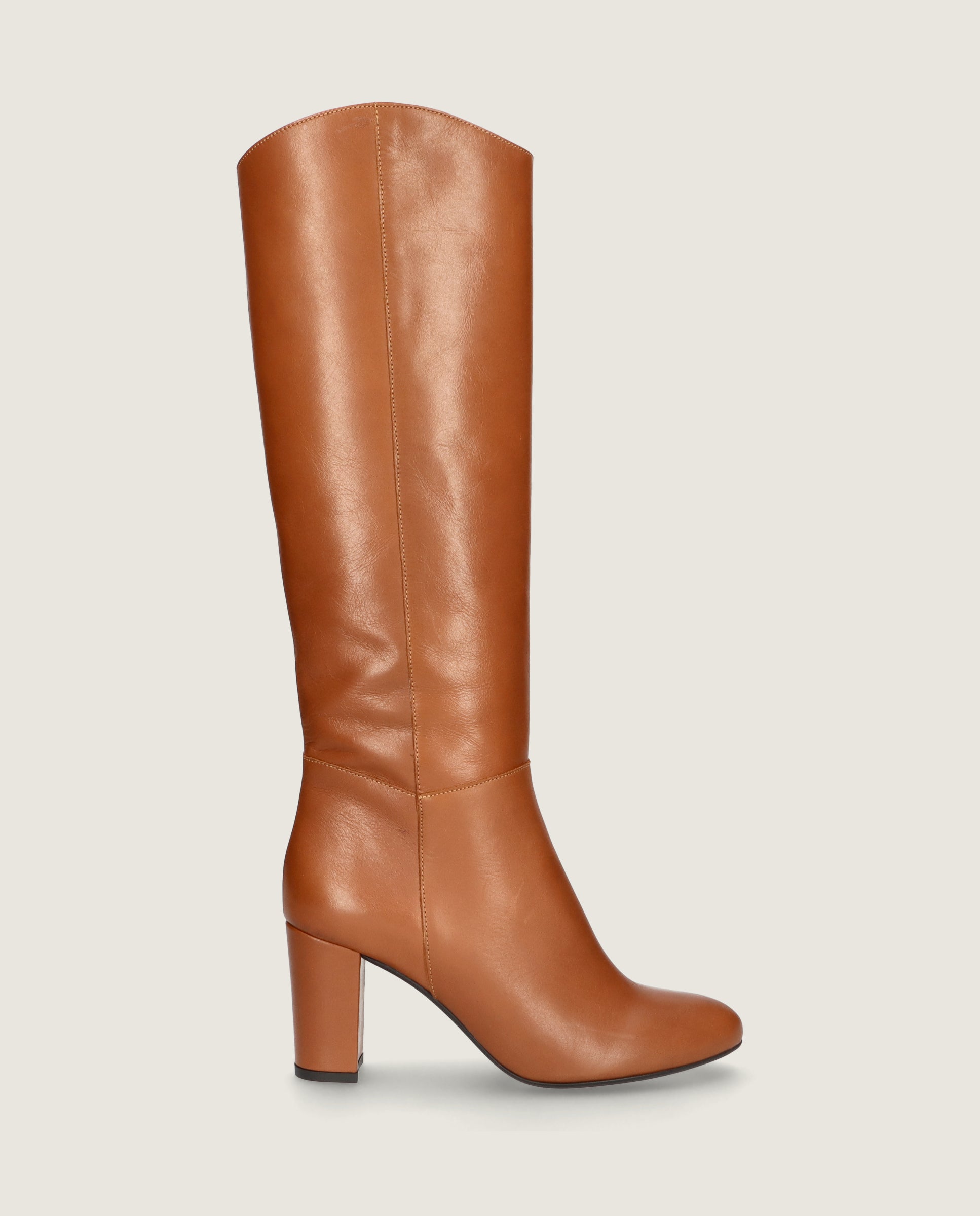 Bottes en cuir marron Maya