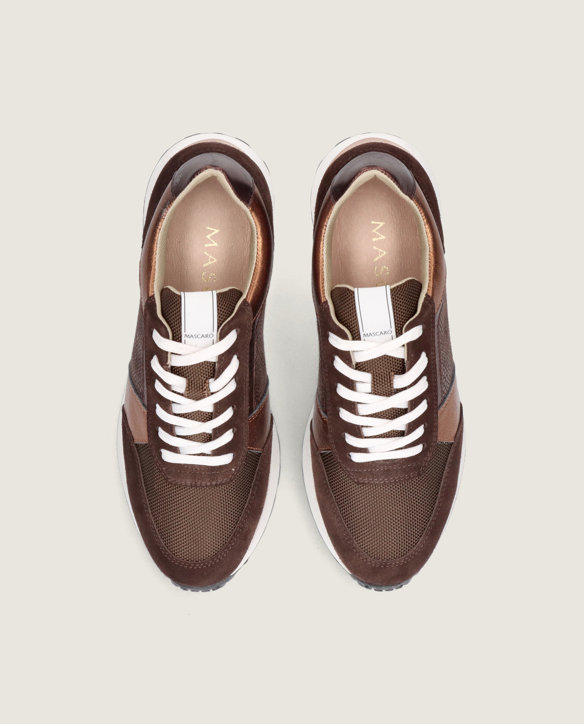 Deportivos Sheryl Marrones Ante