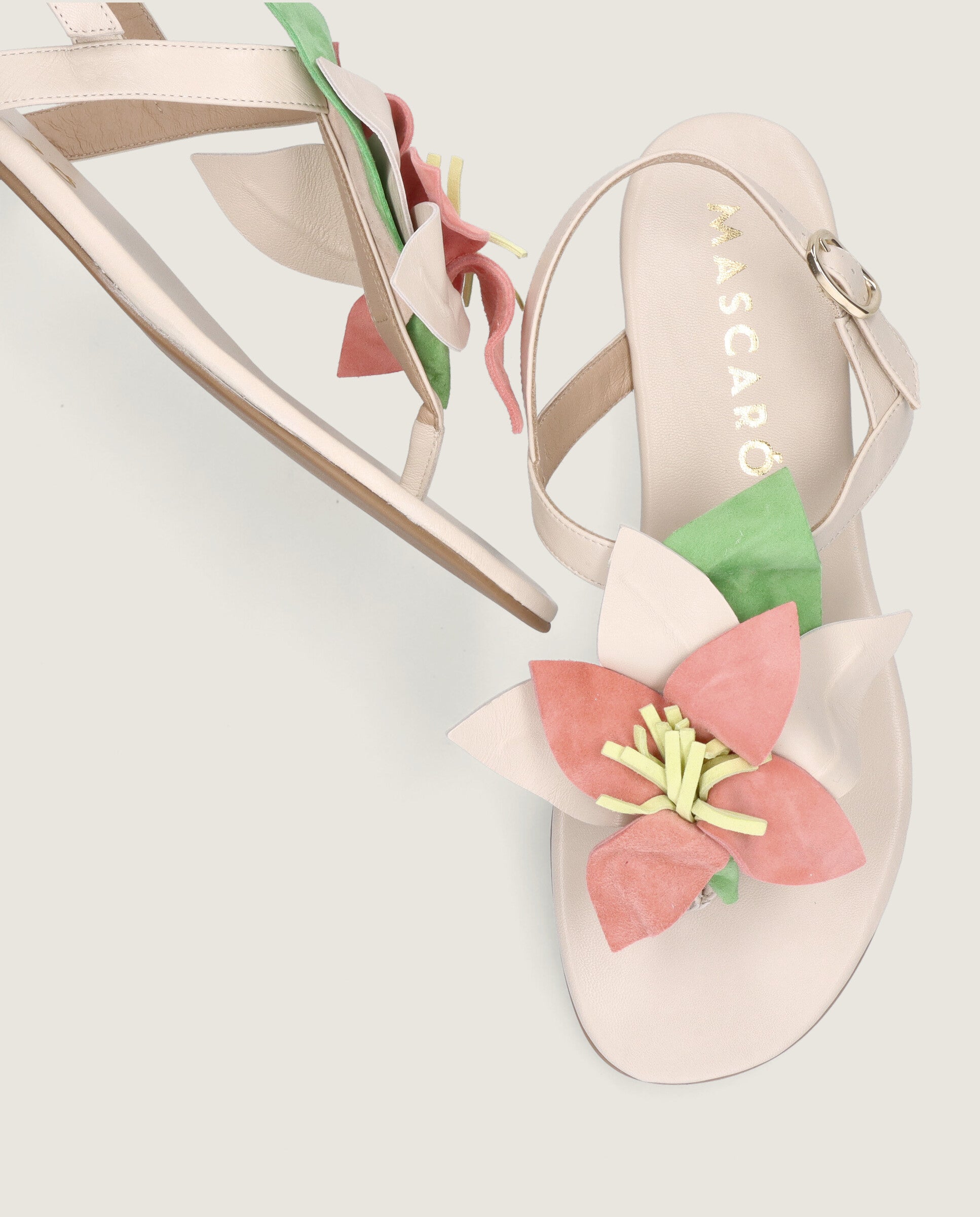 Sandalias Lygia Blancos Piel