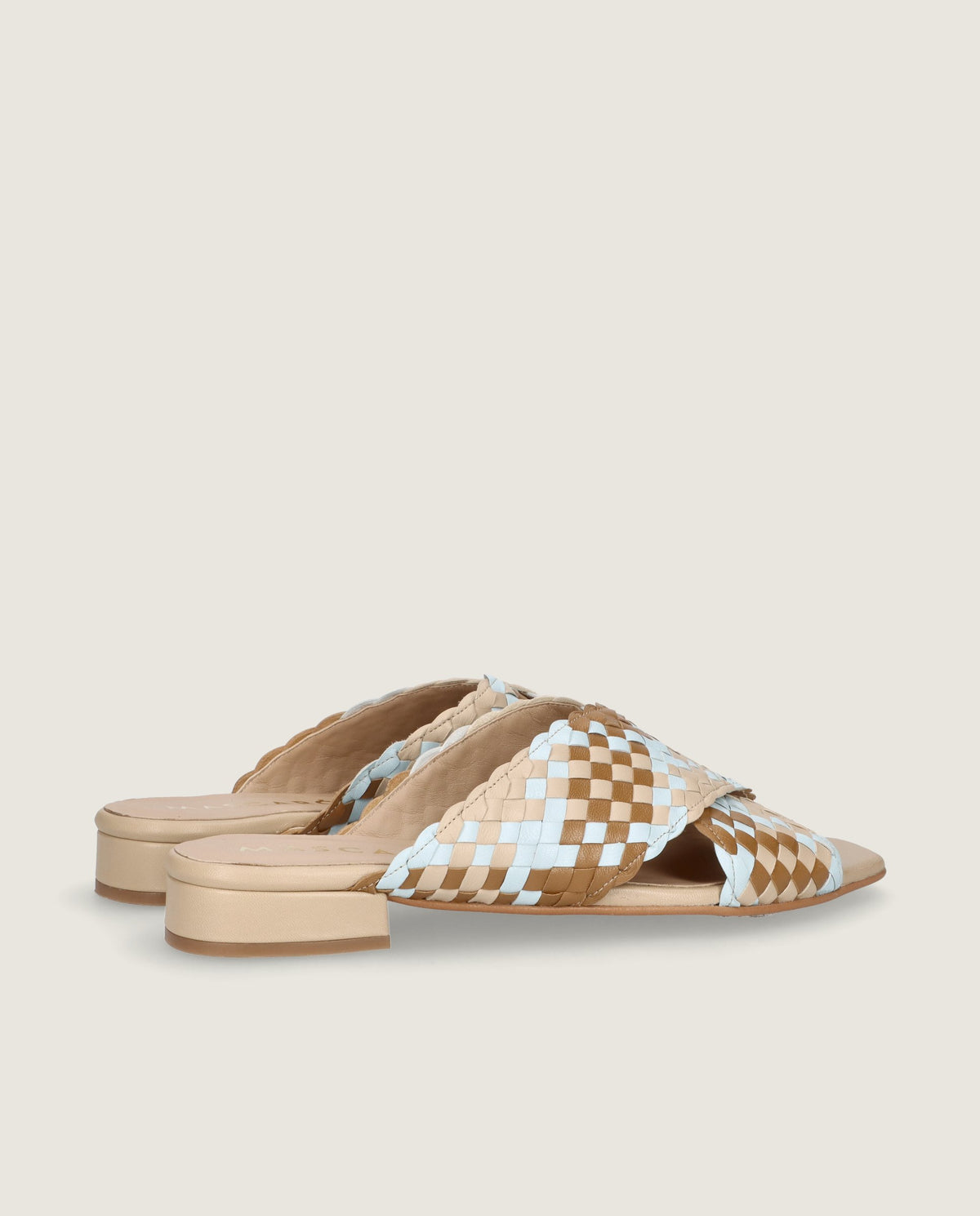 Sandalias Eva Marrones Piel