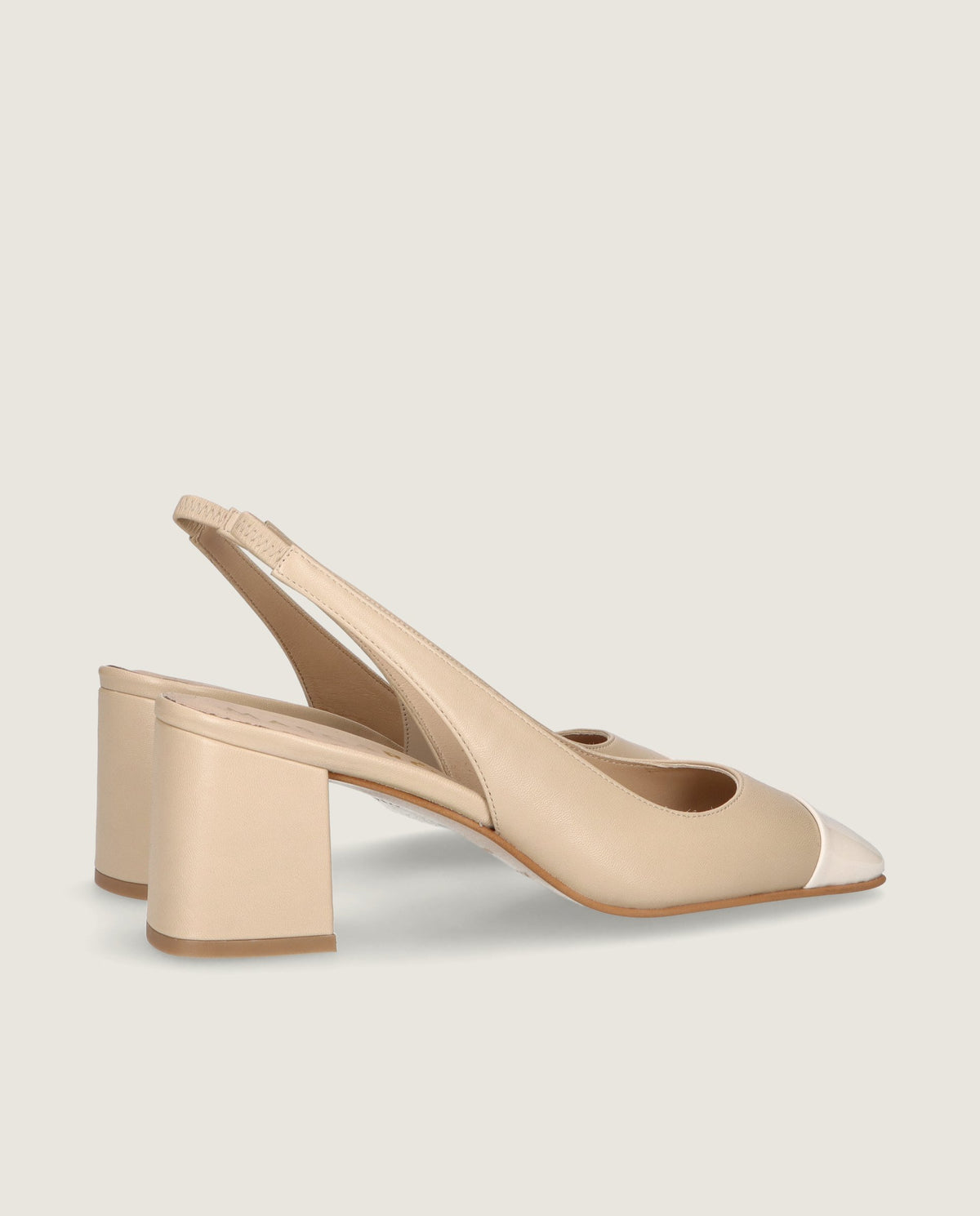 Anuk Brown Leather Pumps