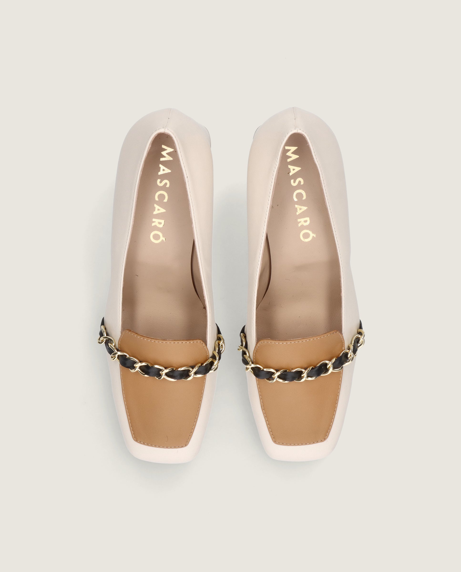 Loafers Anuk Blancos Piel