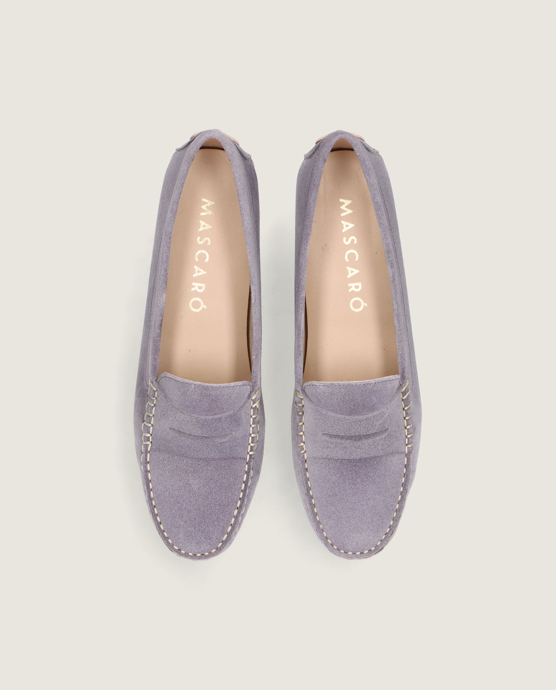 Mocasines Josephine Azules Pieles estampadas