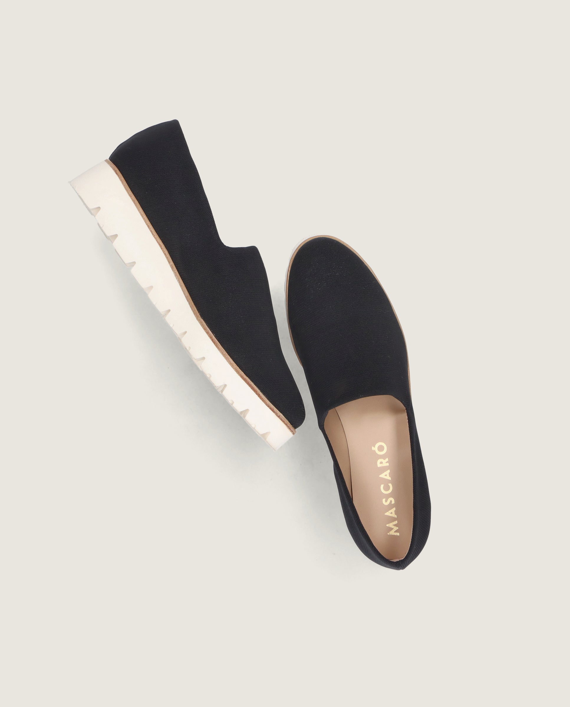 Loafers Charlize Negros Tejidos