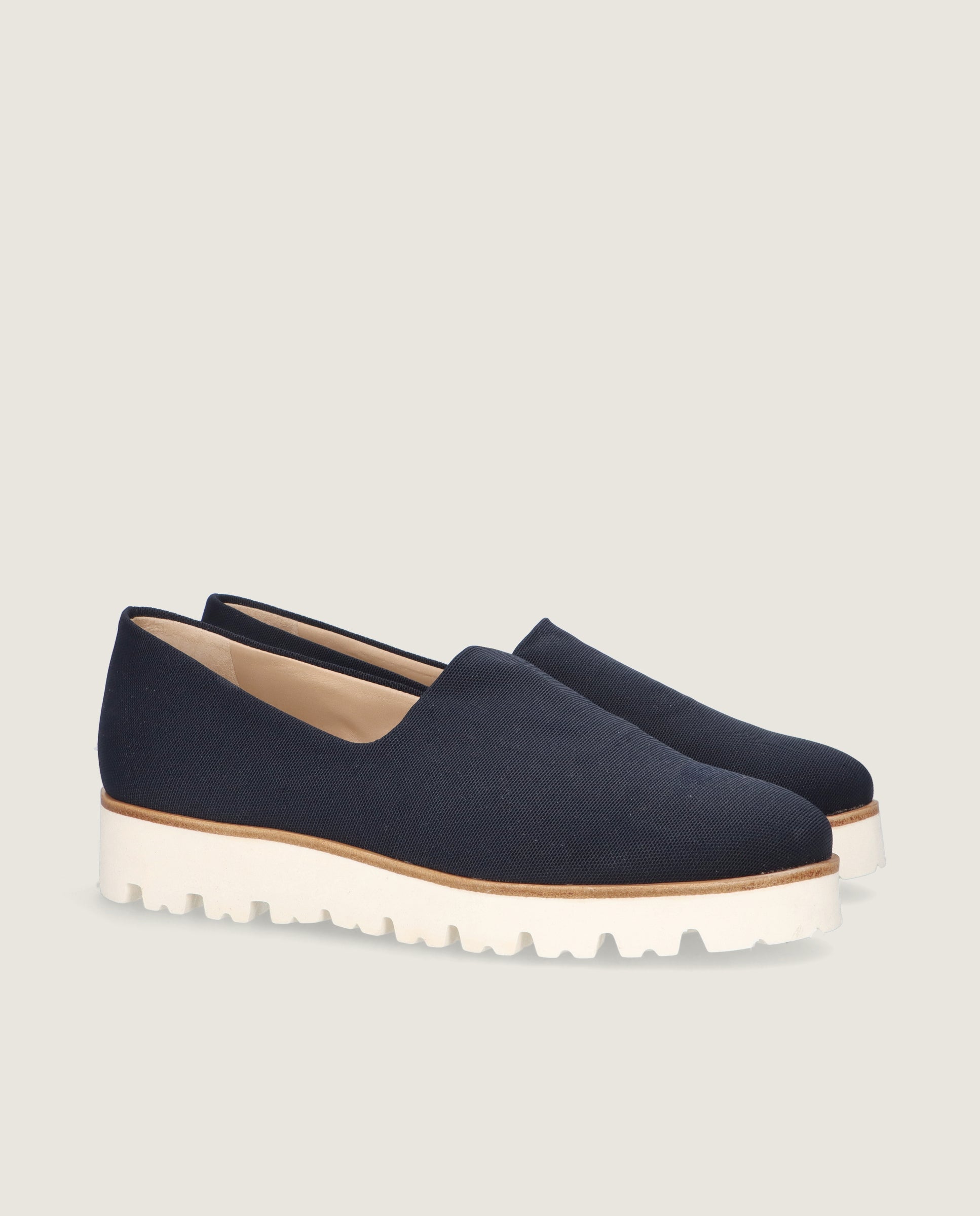 Loafers Charlize Azules Tejidos