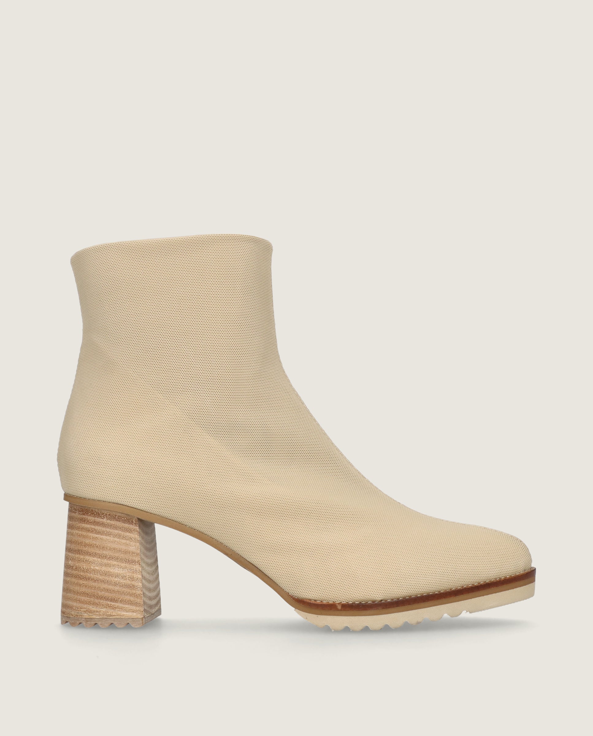 Botines Julie Beiges Tejidos