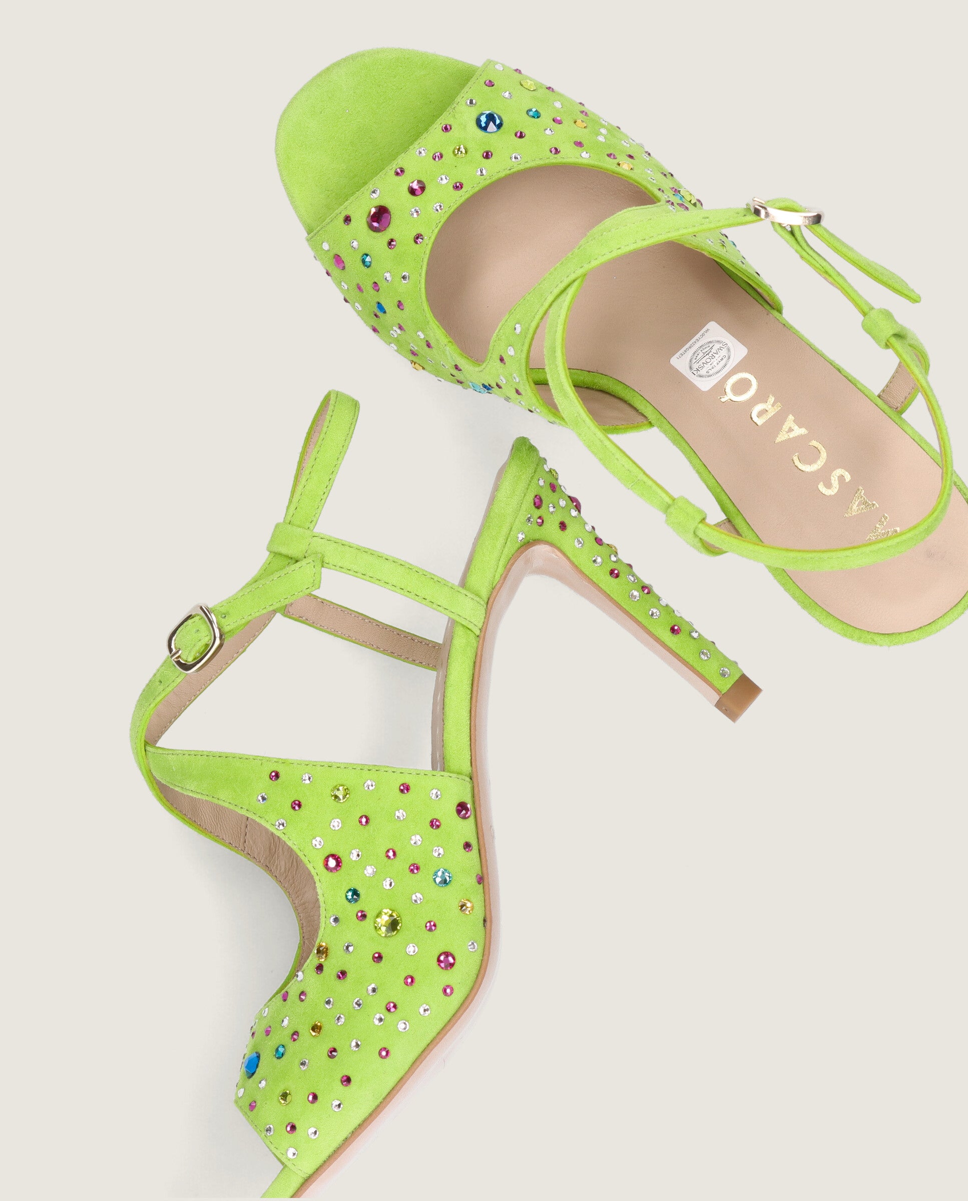 Sandalias Ruth Verdes Ante