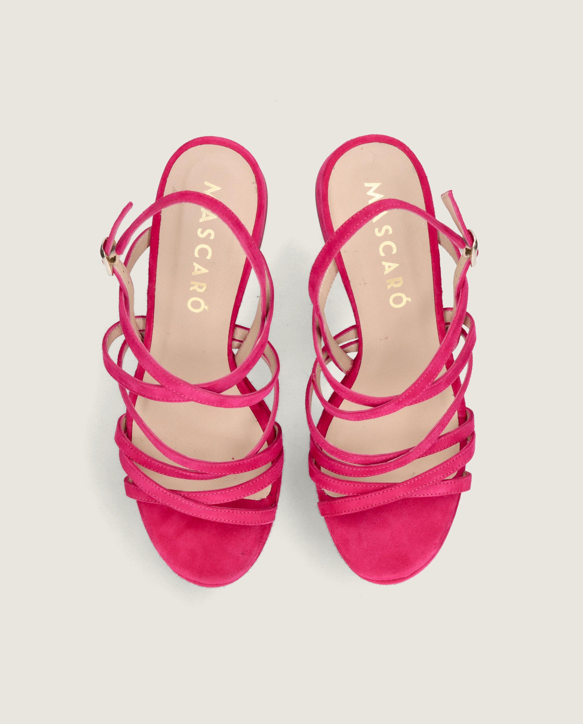 Sandalias Ruth Rosas Ante