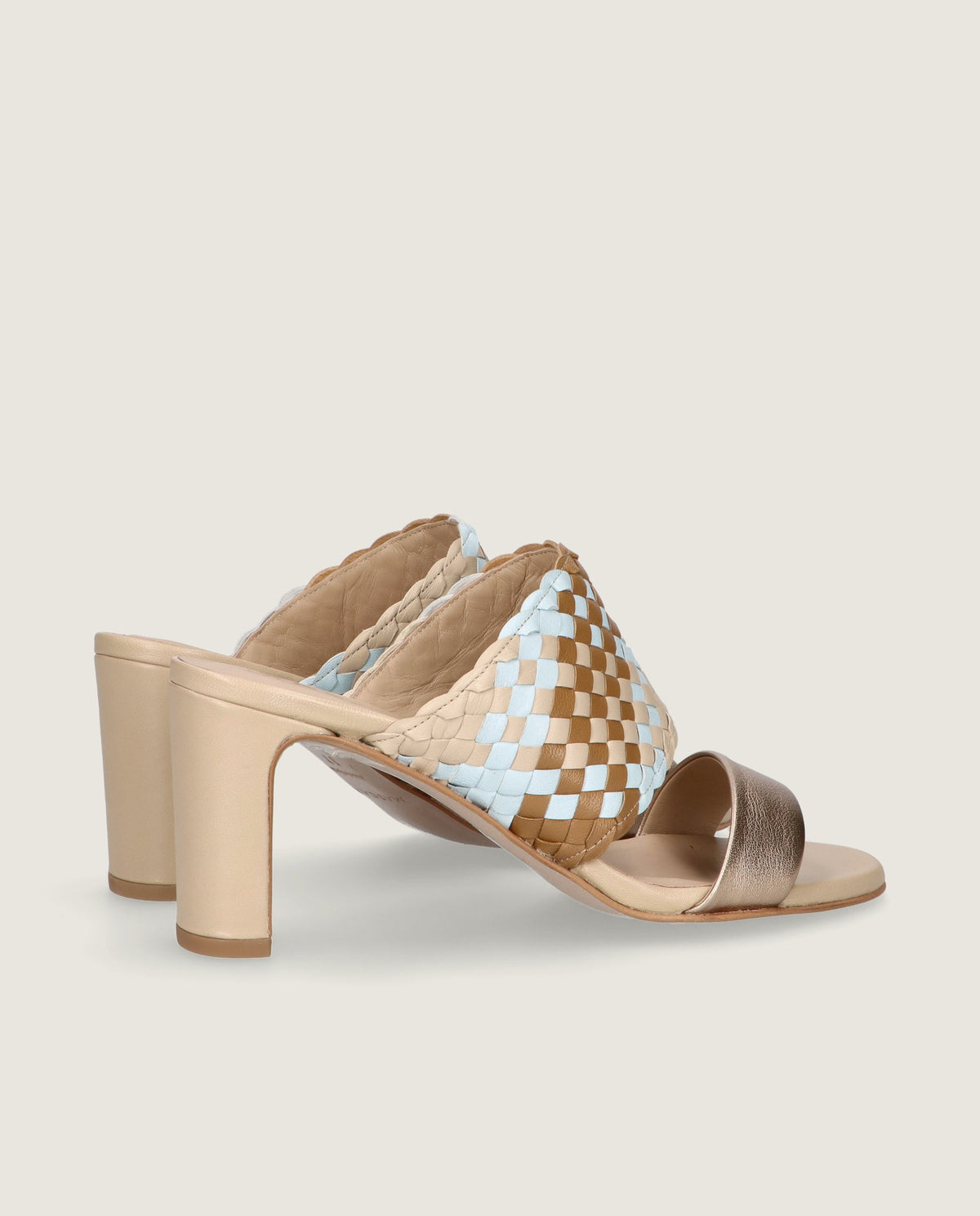Braune Maria Ledersandalen