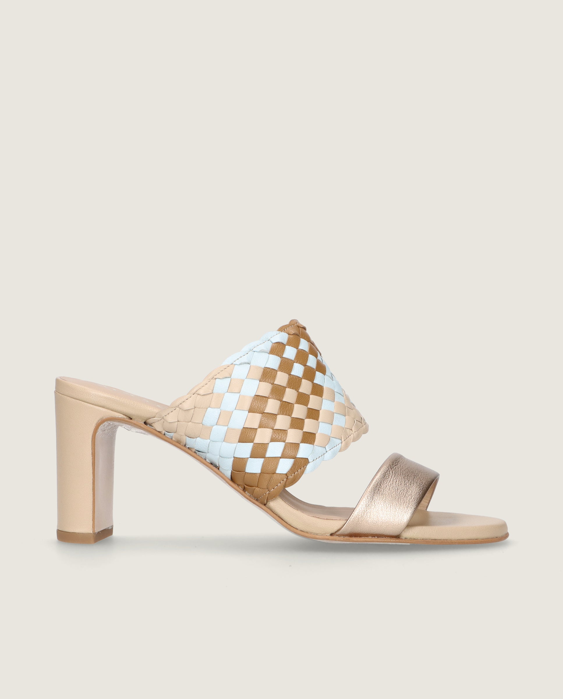 Sandalias Maria Marrones Piel