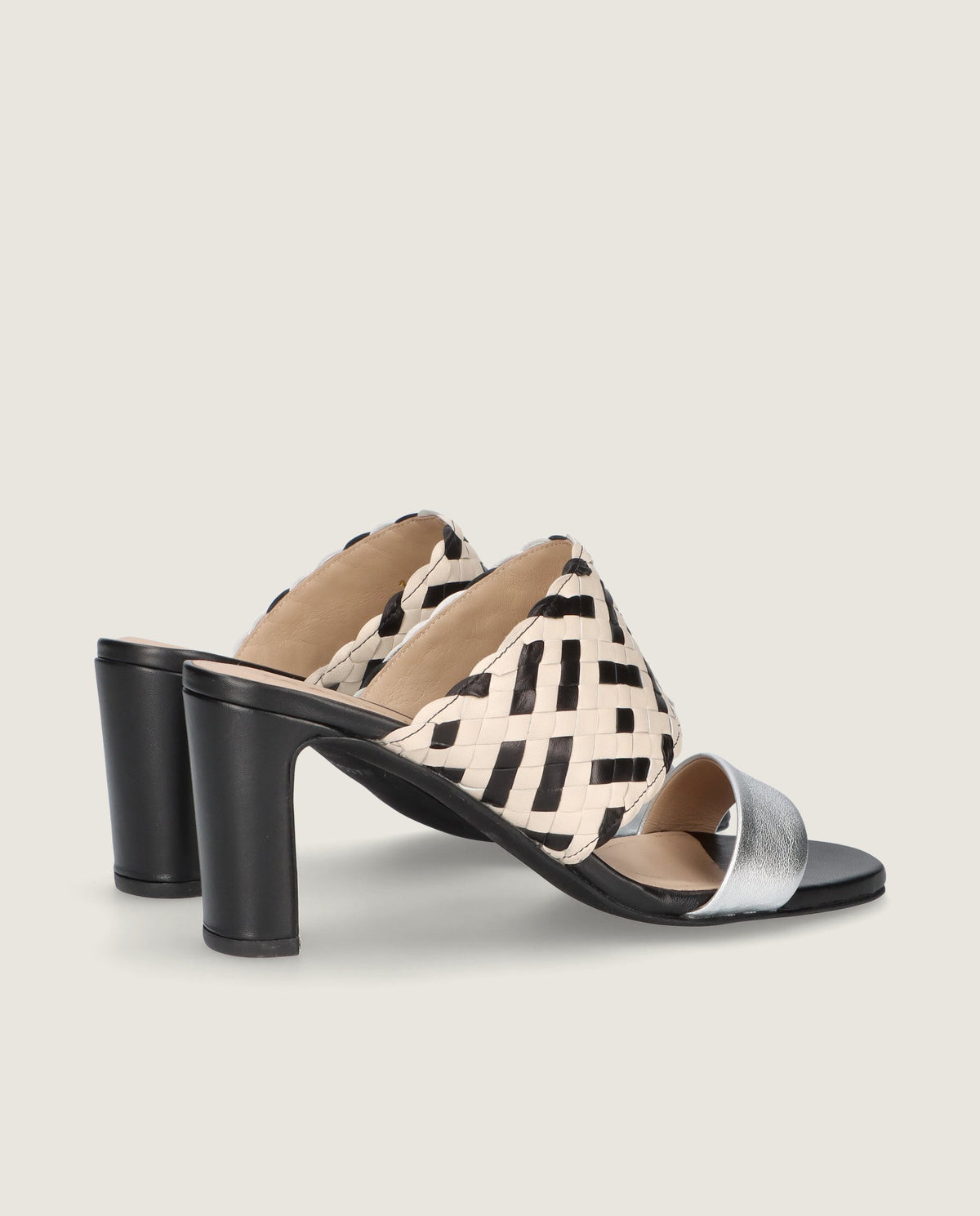Maria Black Leather Sandals
