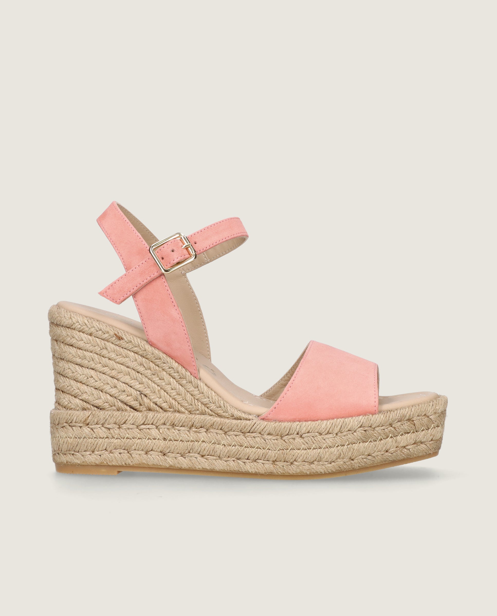 Alpargatas Esparto Gloria Rosas Ante