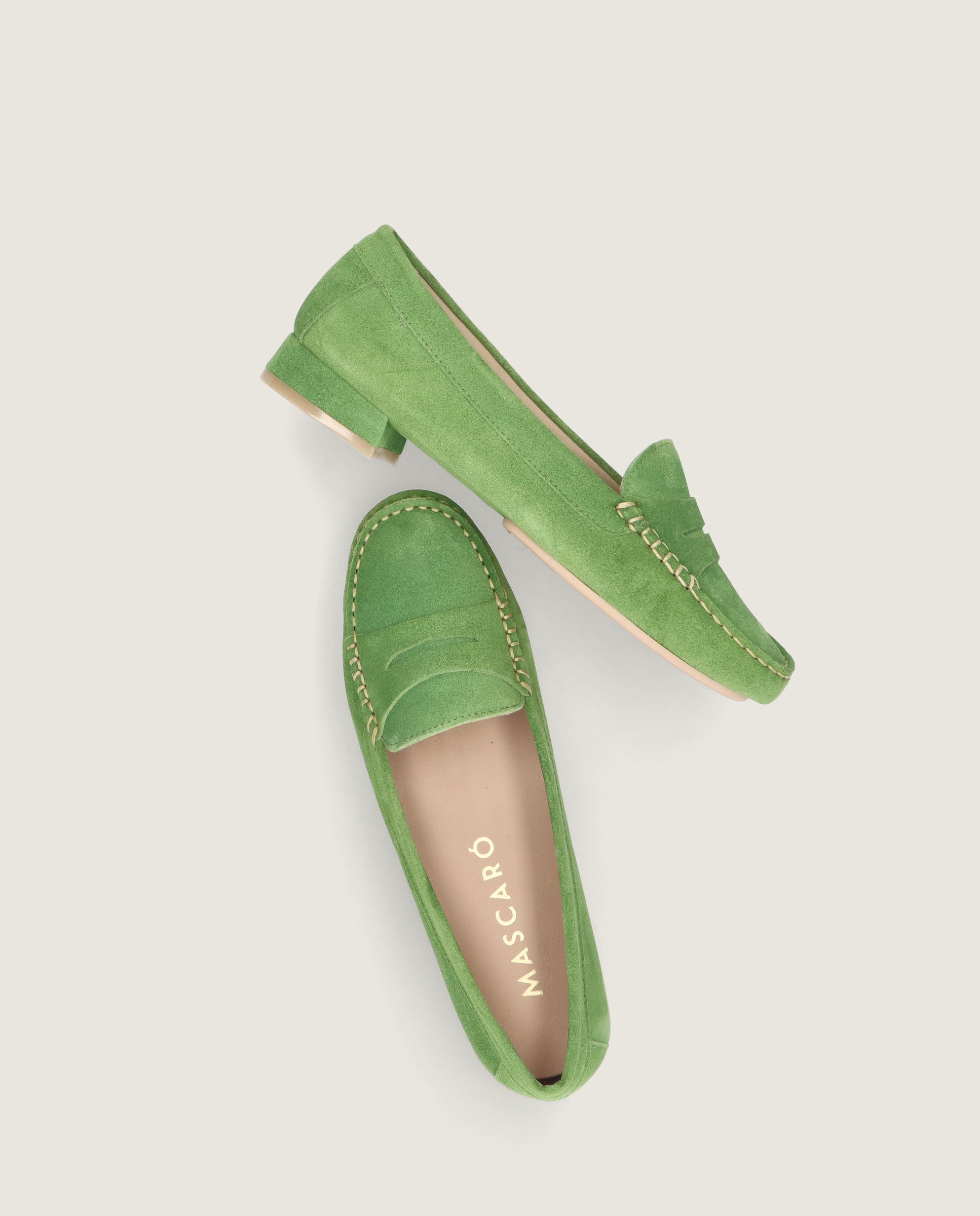 Mocasines Henrietta Verdes Ante