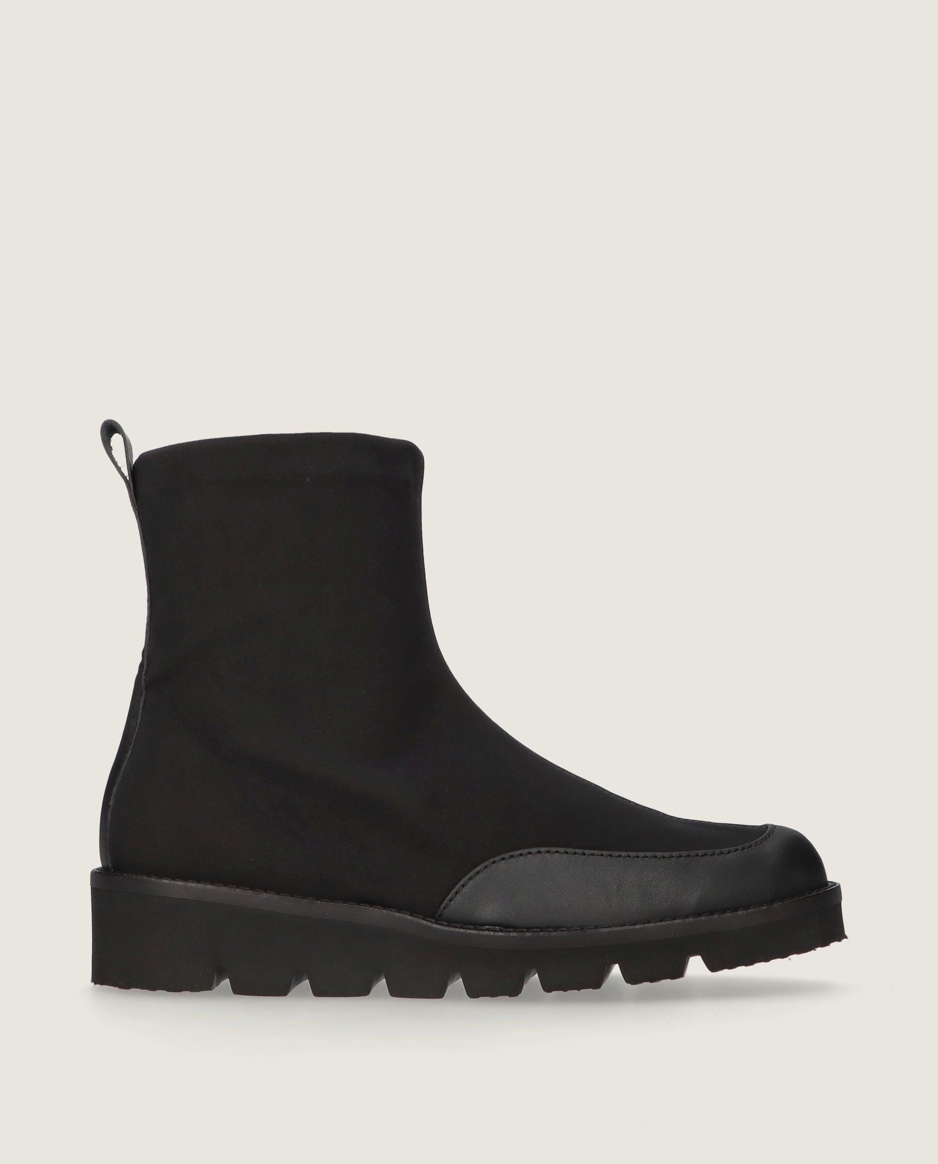 Botines Bette Negros Tejidos