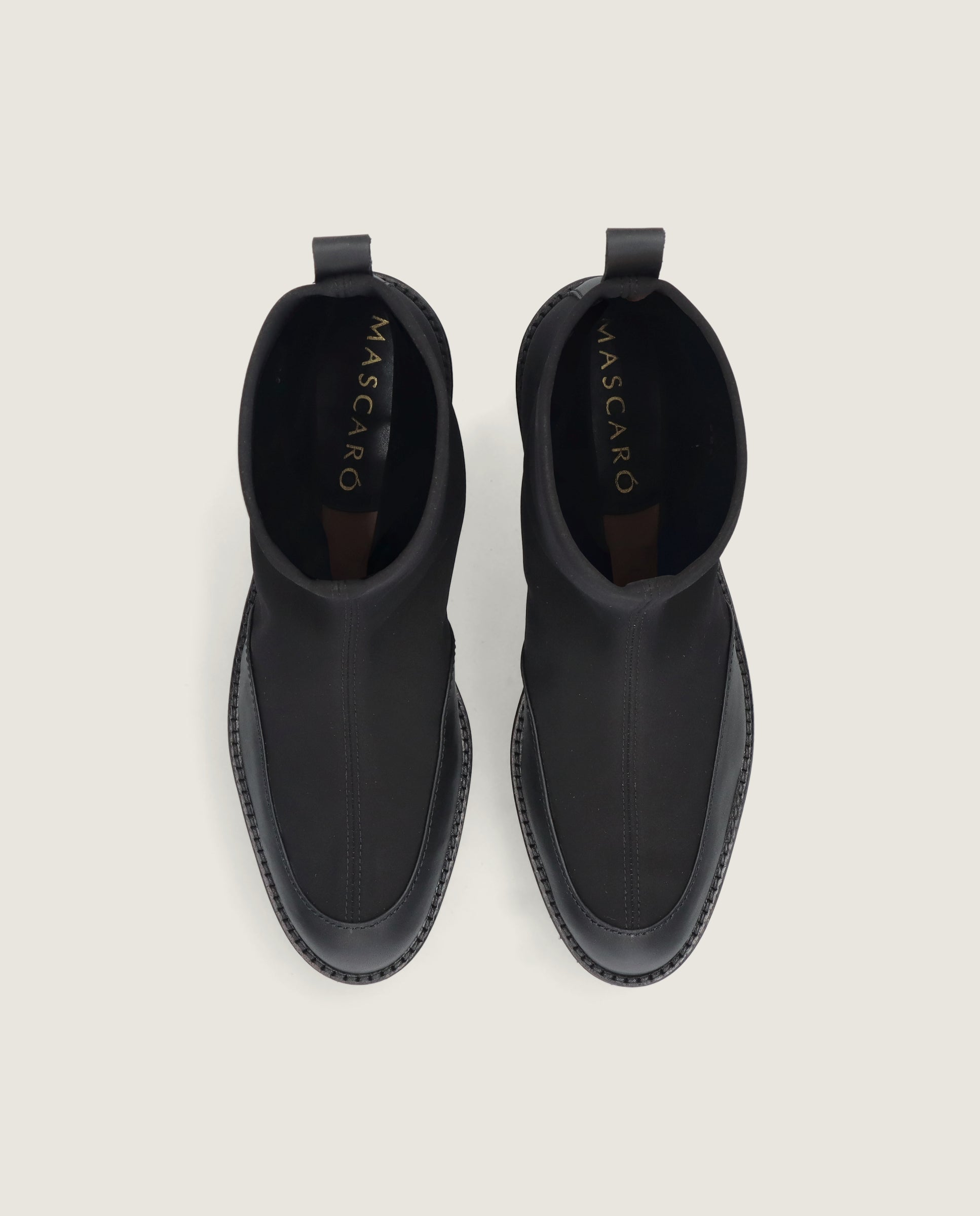 Botines Bette Negros Tejidos