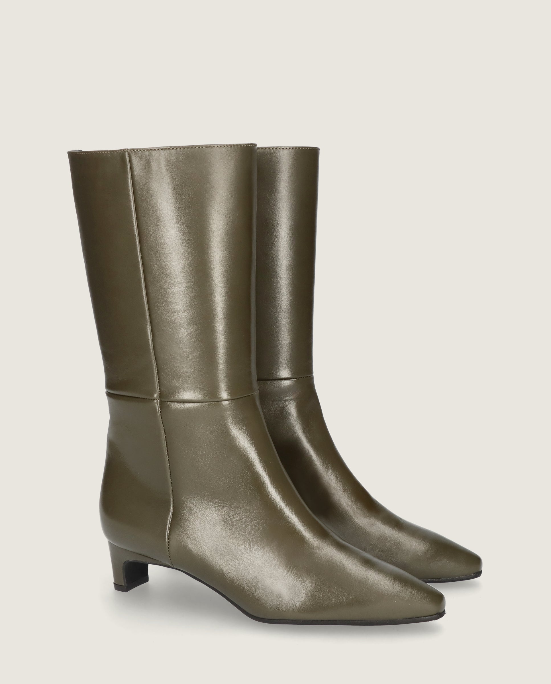 Botas Greta Verdes Piel