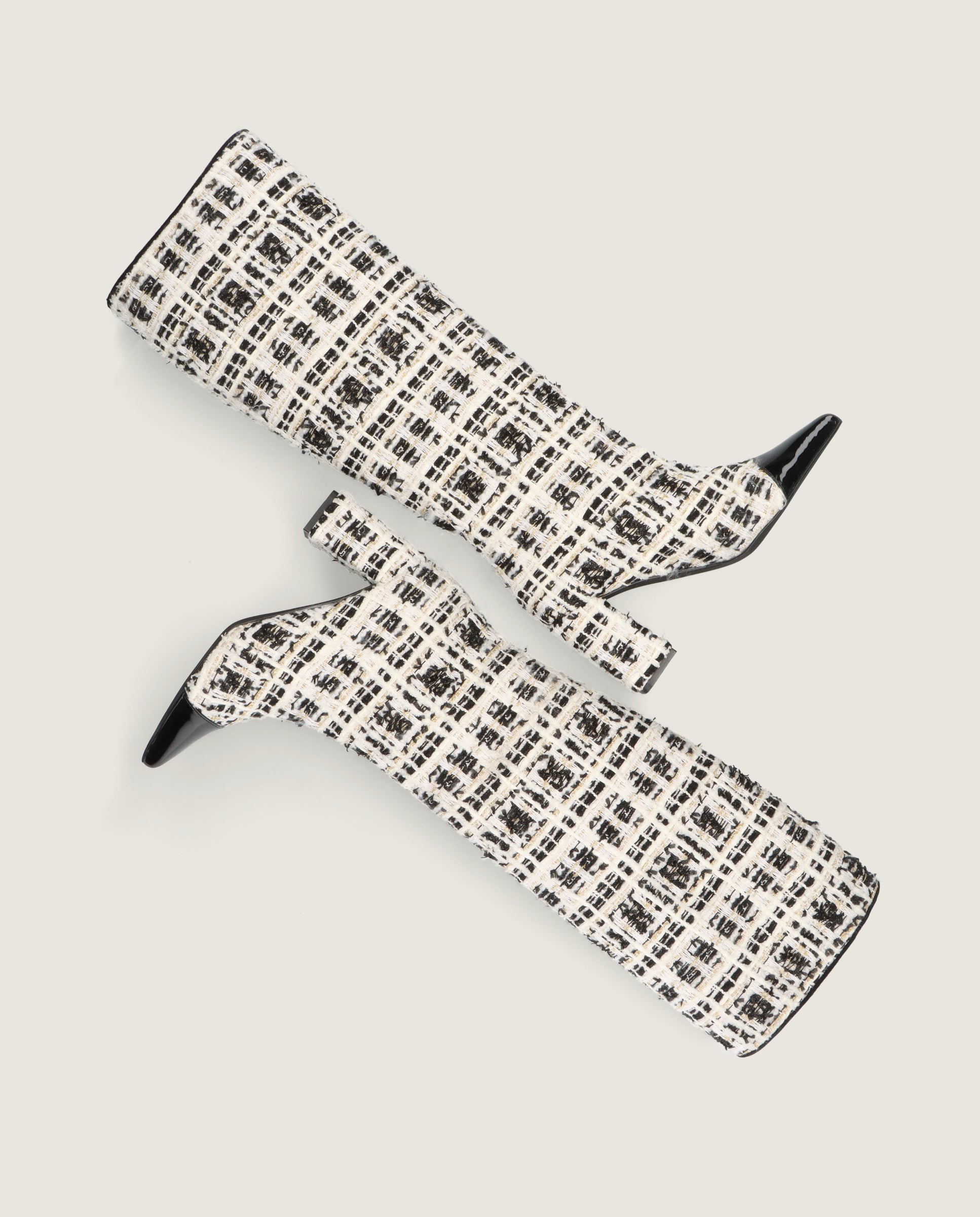 Botas Renata Negros Tejidos