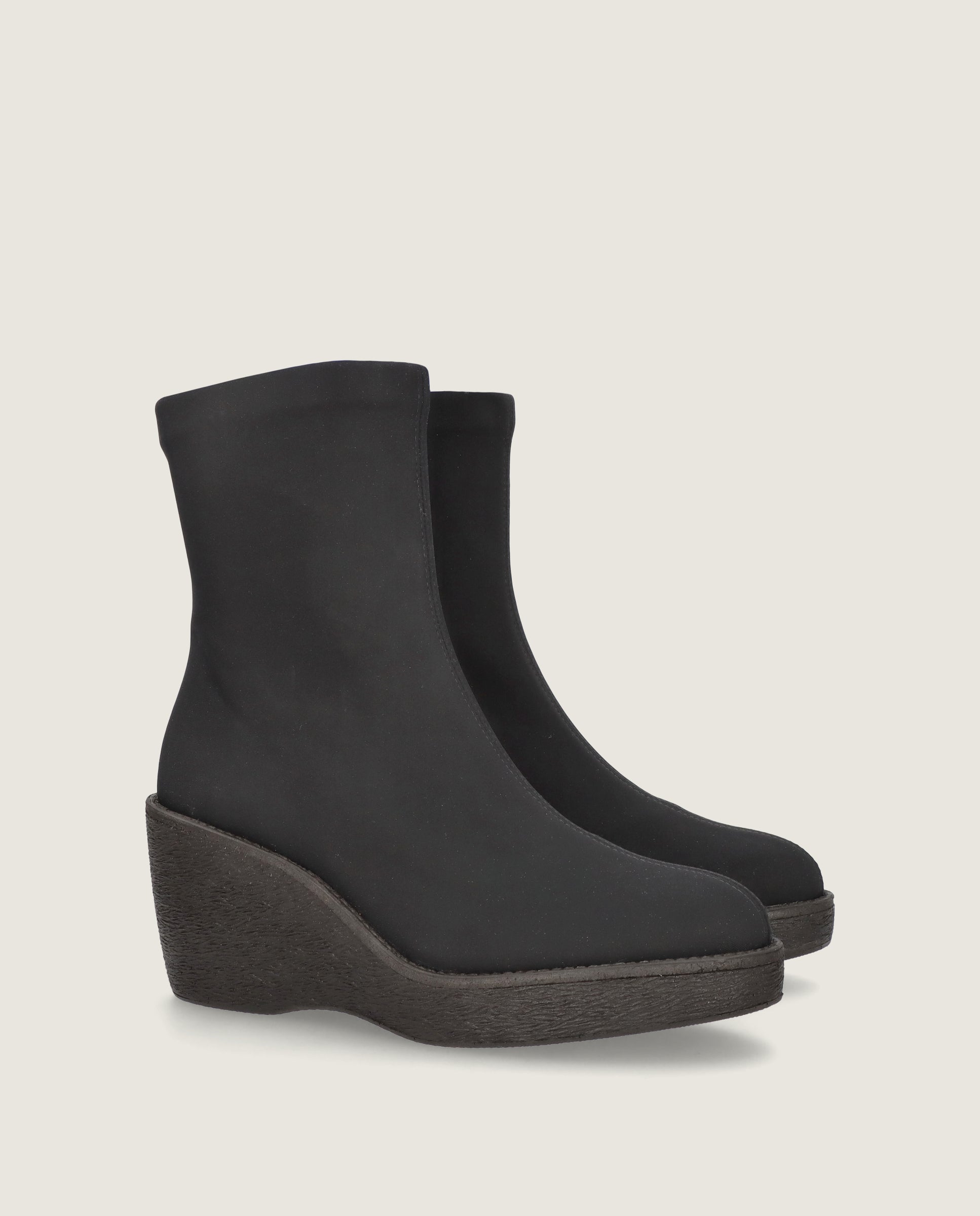 Botines Nantes Negros Tejidos