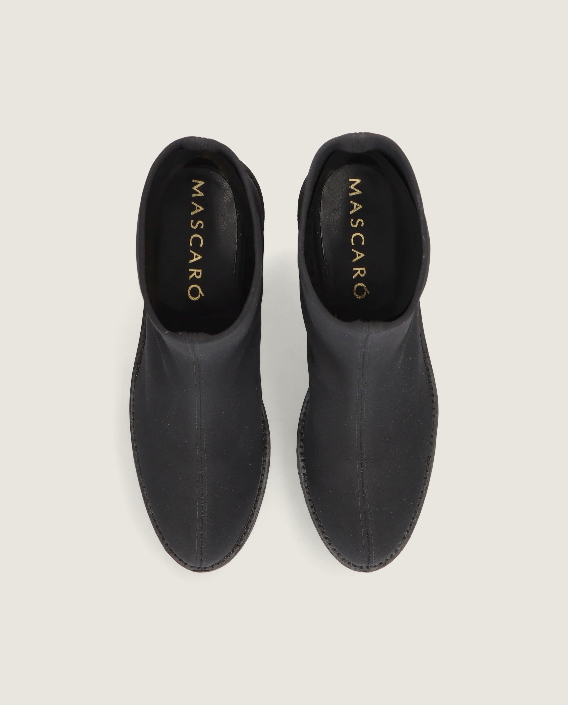 Botines Nantes Negros Tejidos