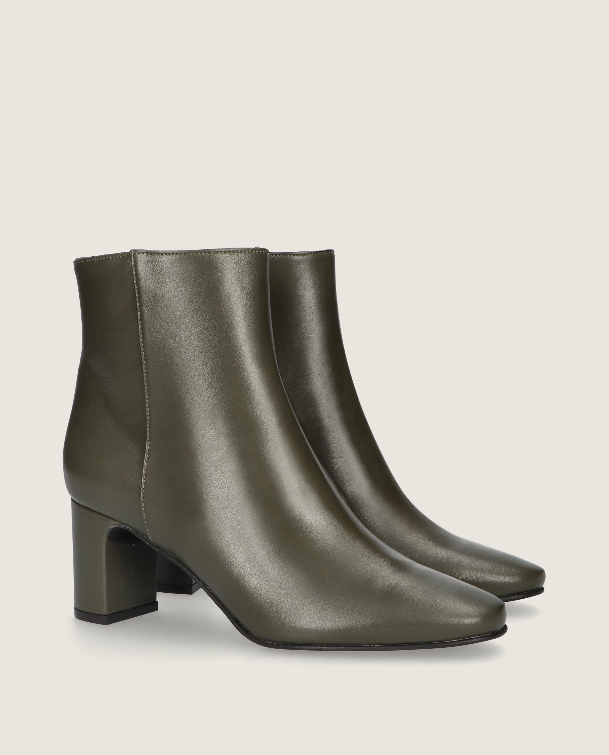 Botines Freja Verdes Piel