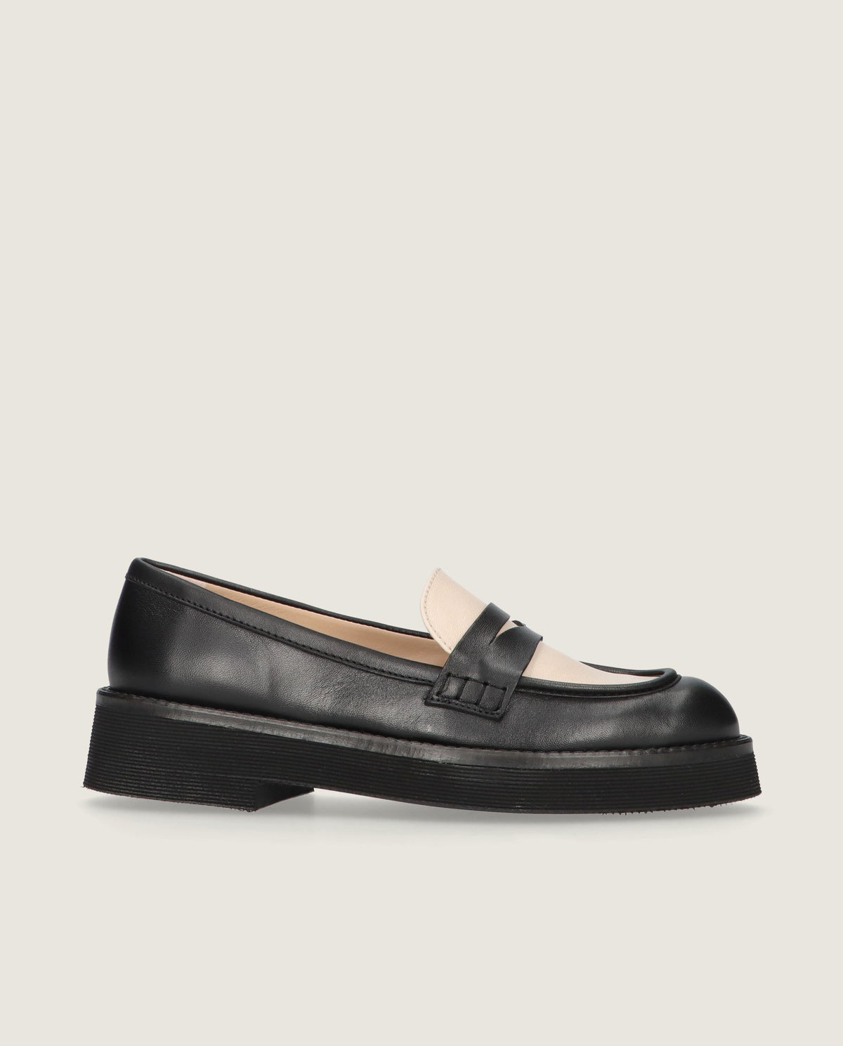Loafers Terry Negros Piel