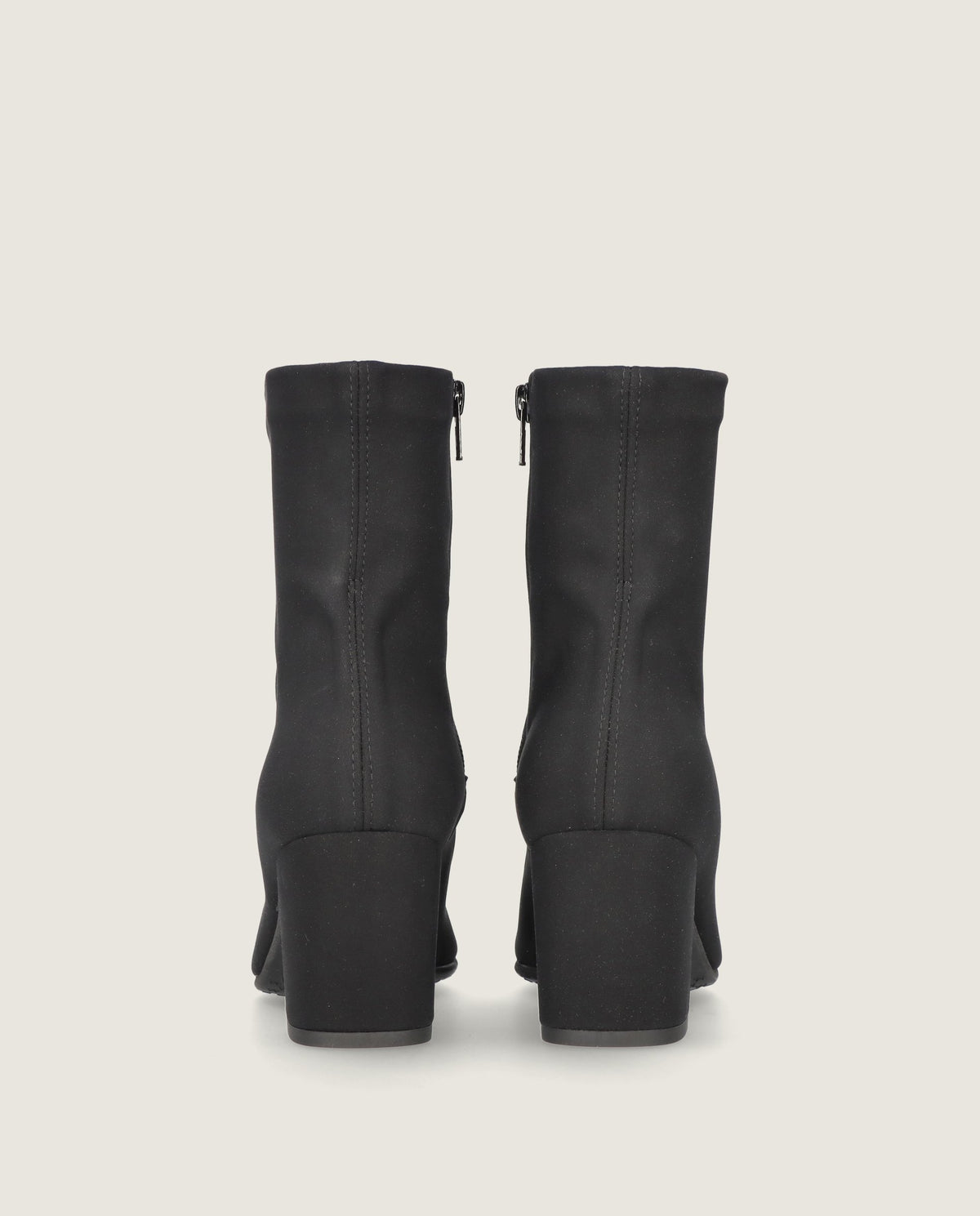 Bologna Black Woven Ankle Boots