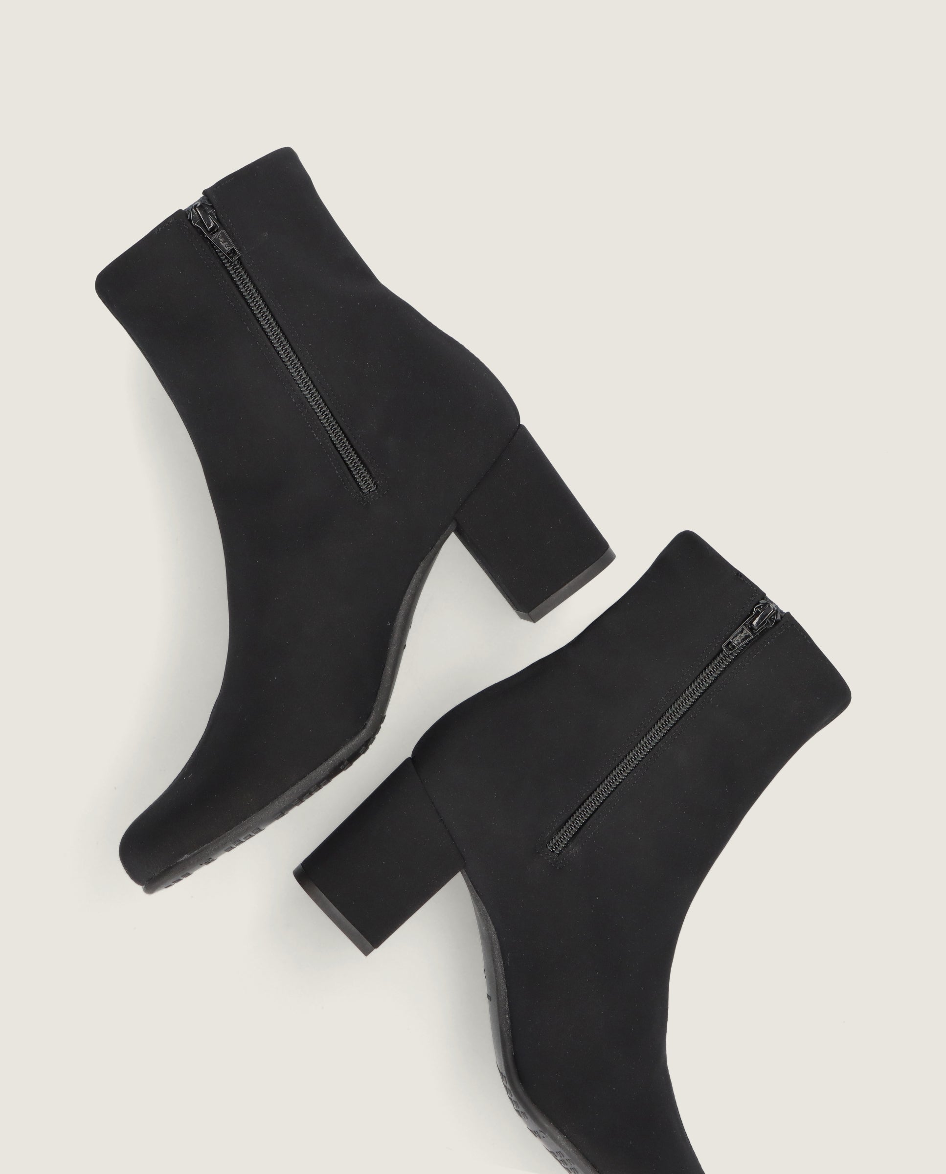 Botines Bologna Negros Tejidos