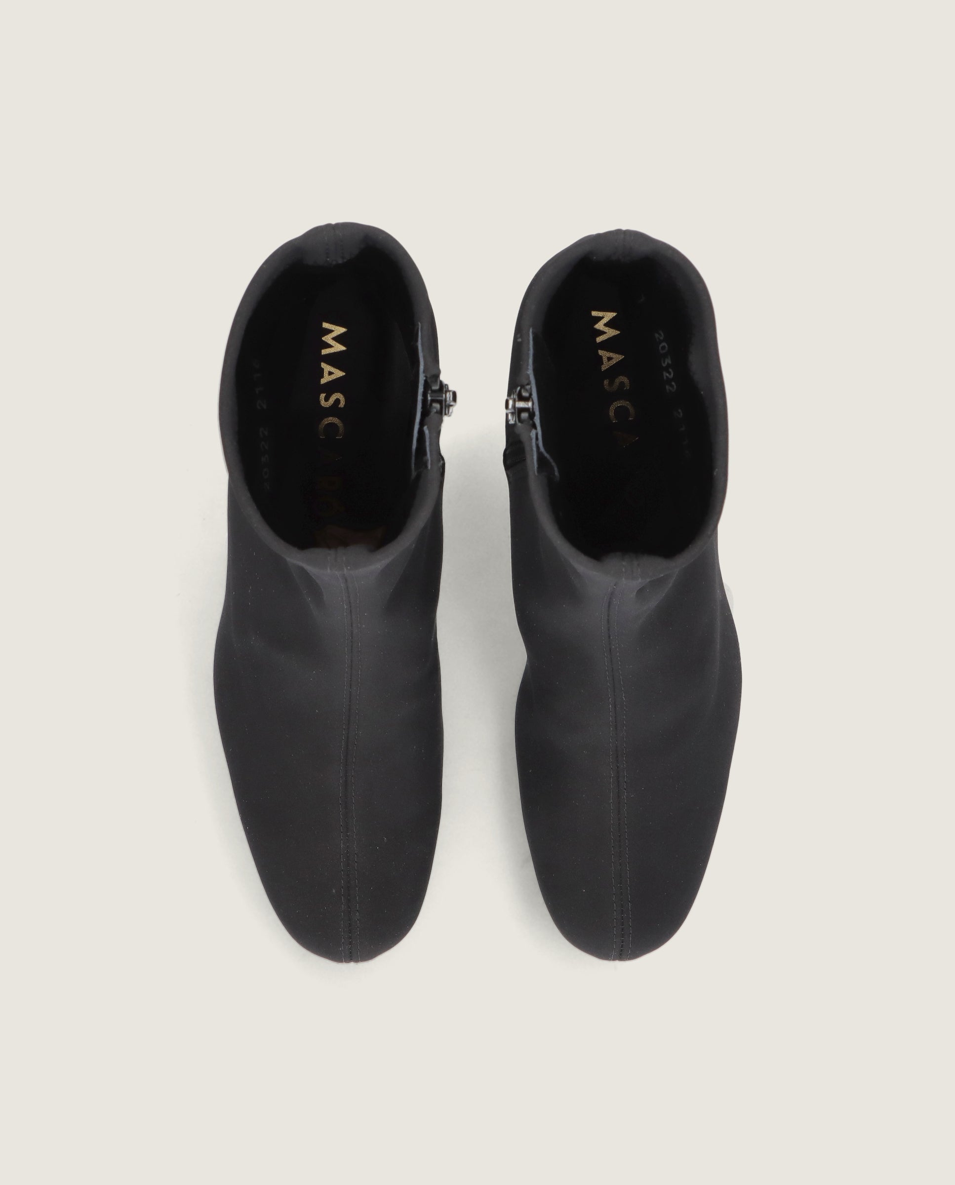 Botines Bologna Negros Tejidos