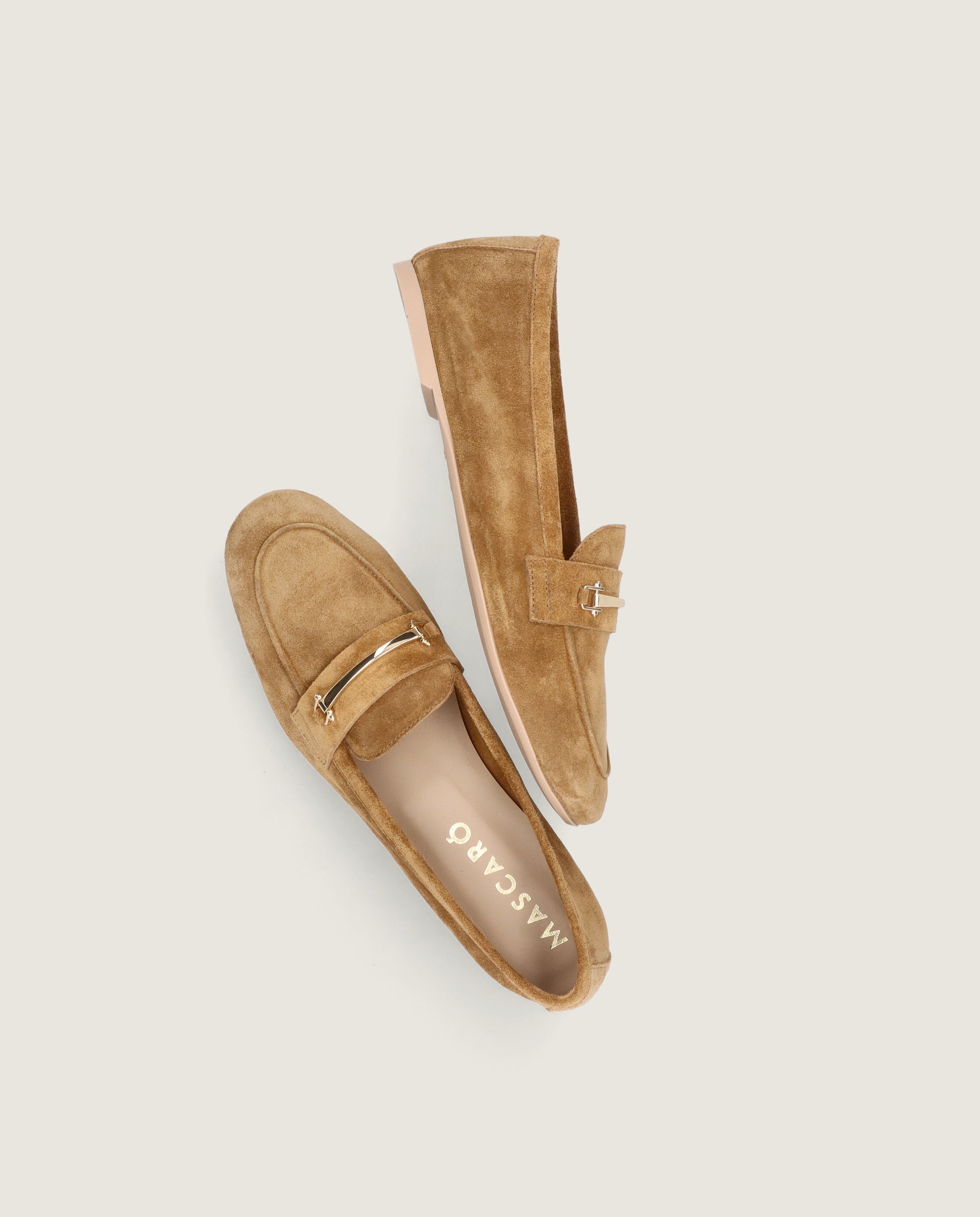 Loafers Faye Marrones Ante