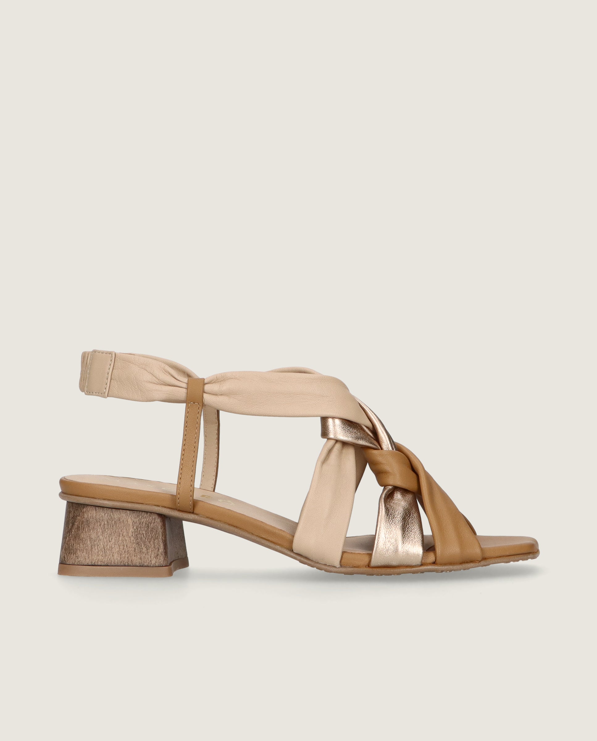 Sandalias Cannes Marrones Piel