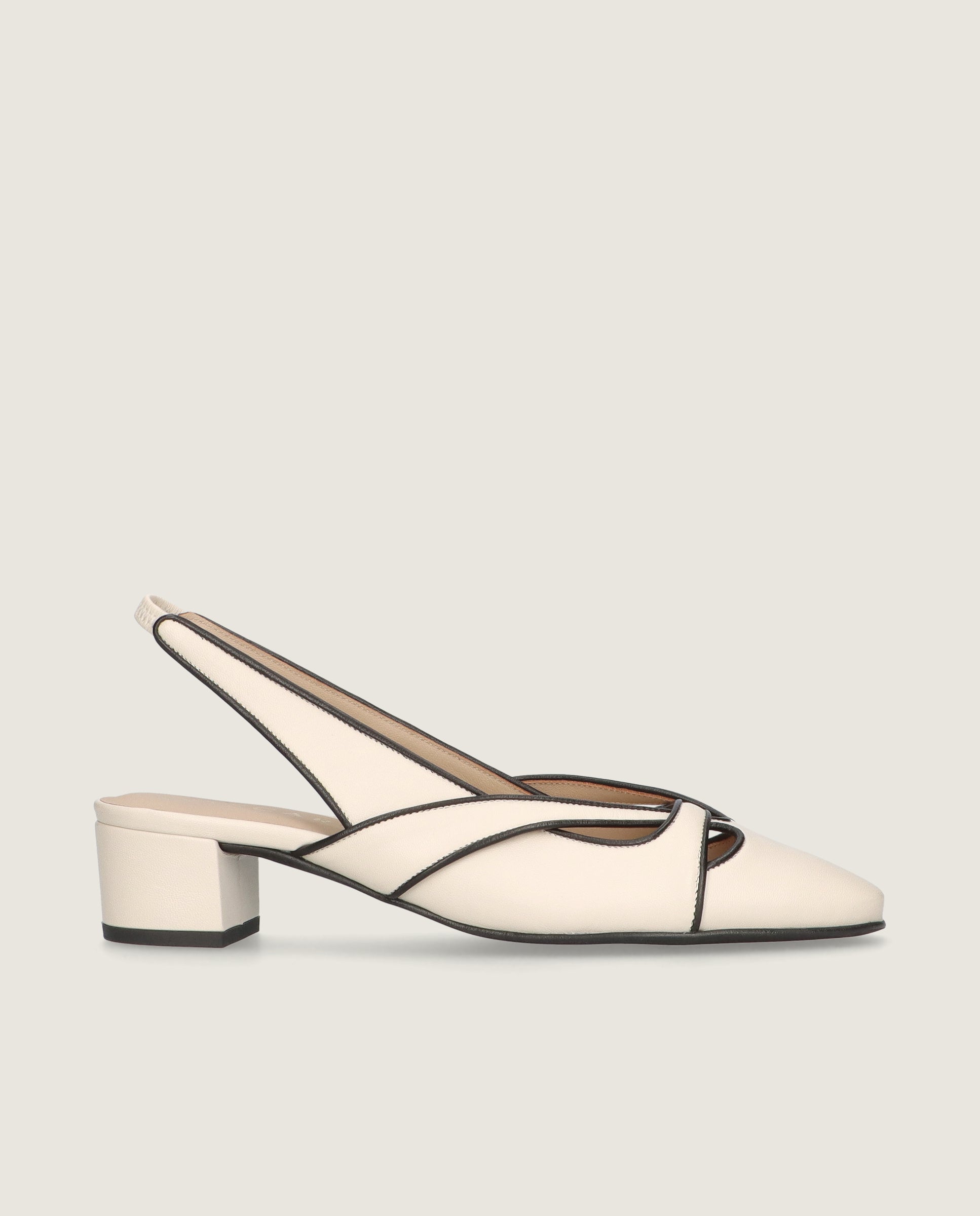 Salon Agnes Blancos Piel