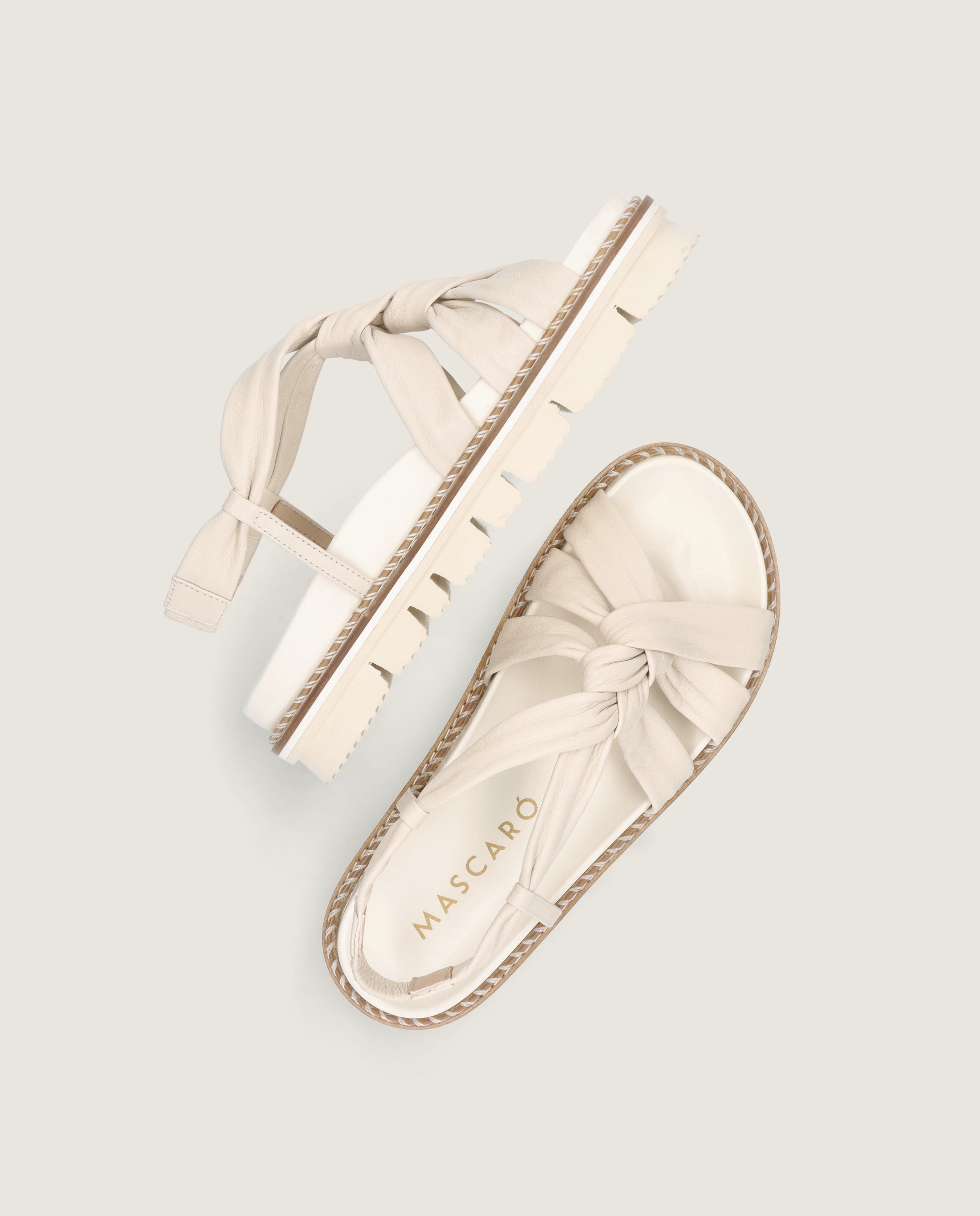 Sandalias Ivy Negros Piel