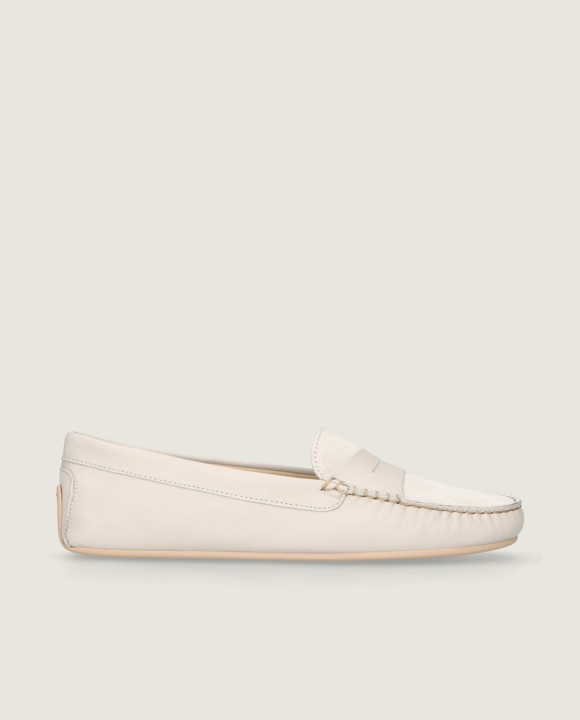 Mocasines Josephine Grises Piel