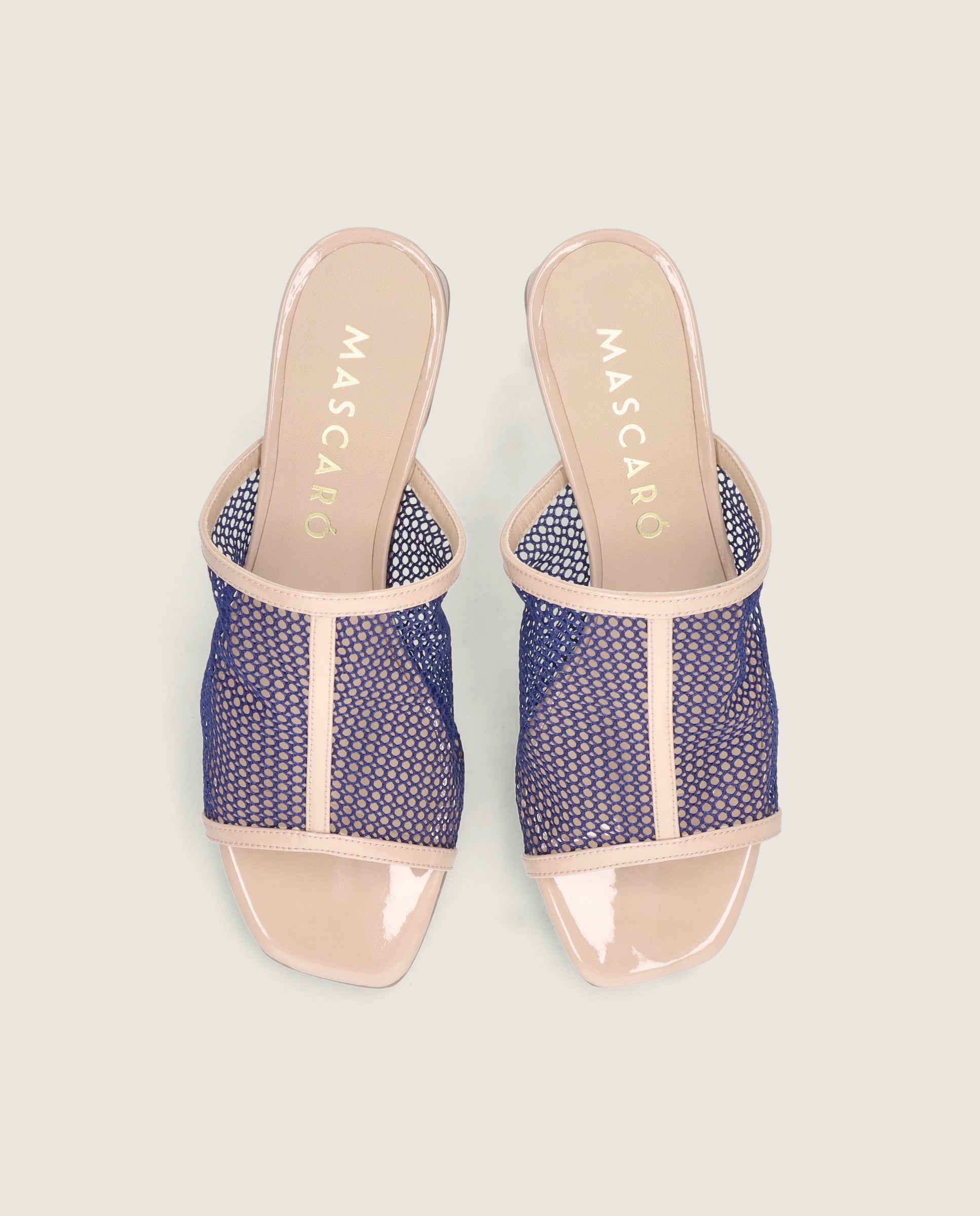 Sandalias Cannes Azules Tejidos