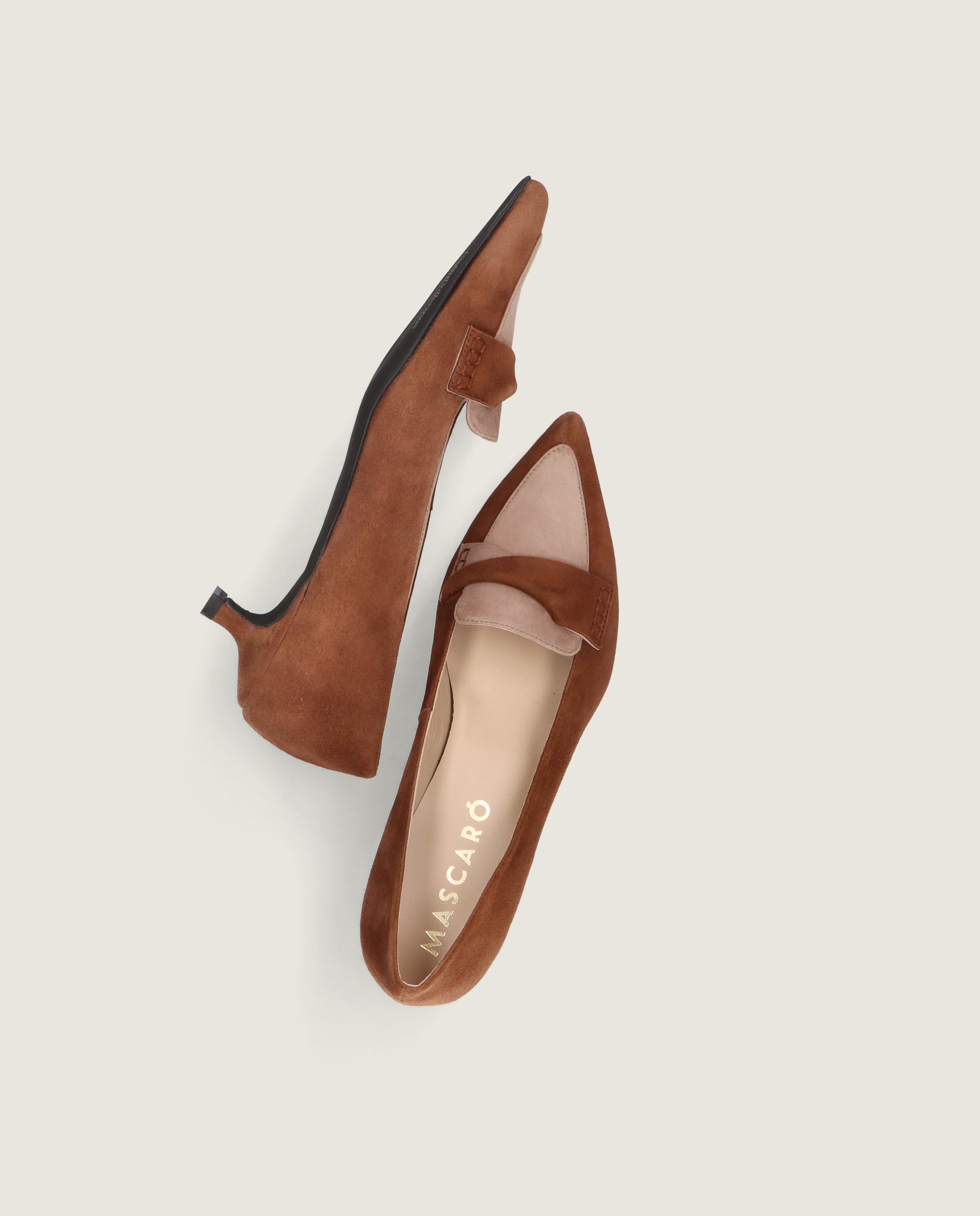 Kendall Brown Suede Pumps