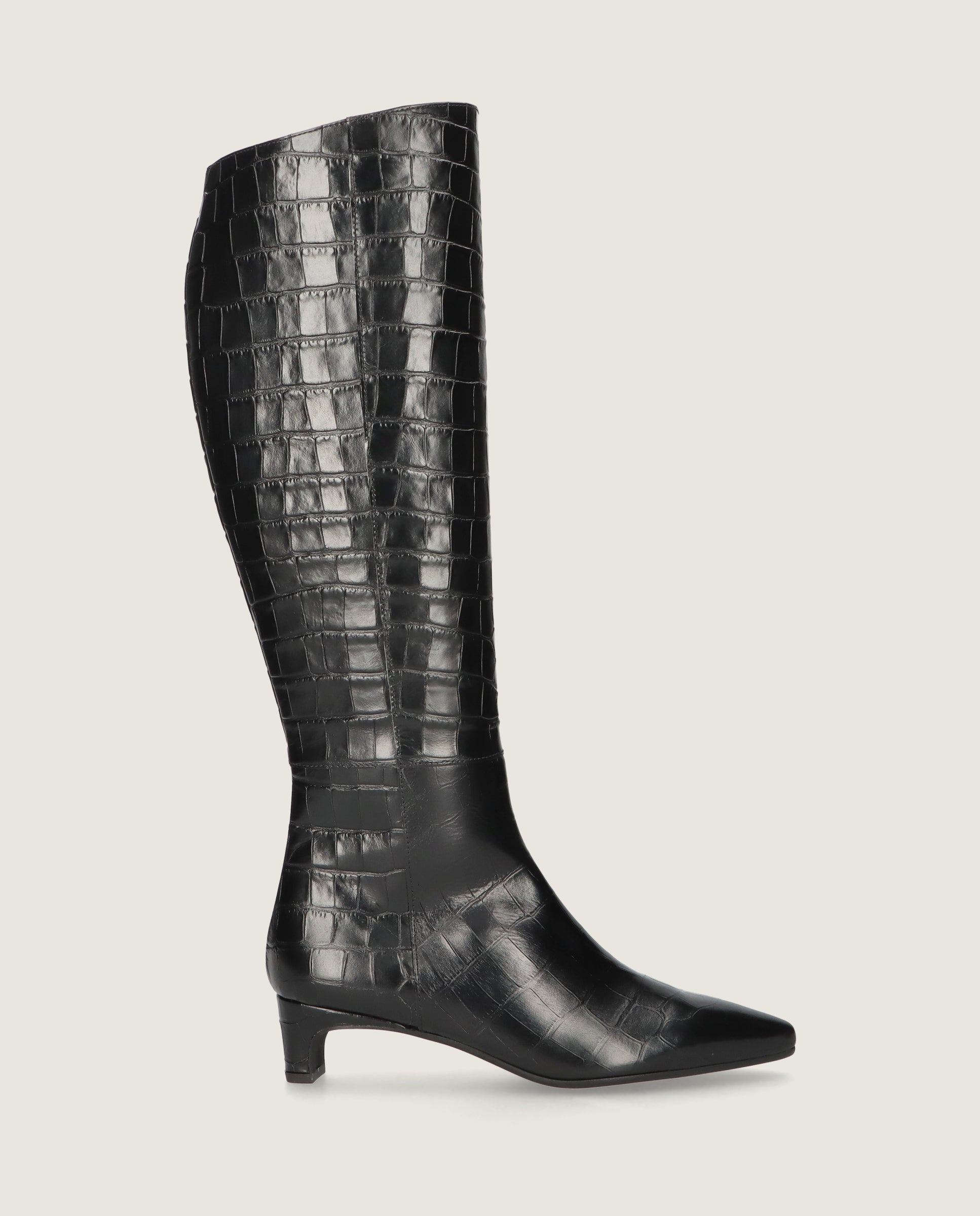 Botas Greta Negros Pieles estampadas